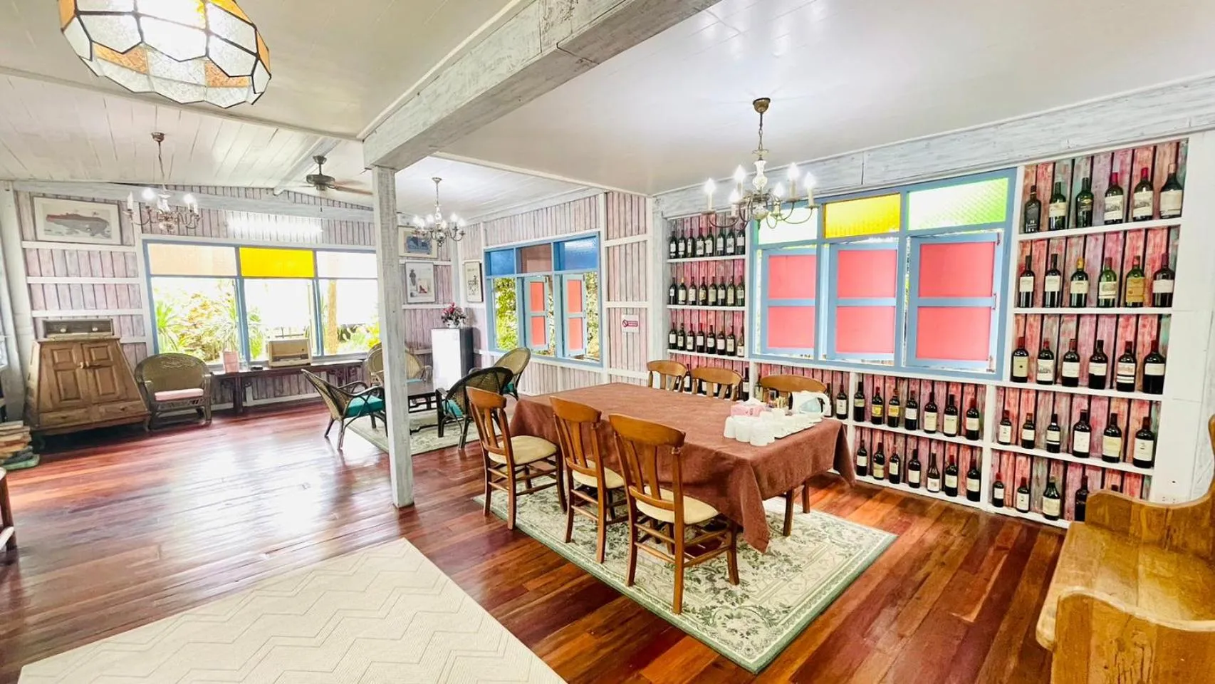 Dining area in Baan Ing Khao