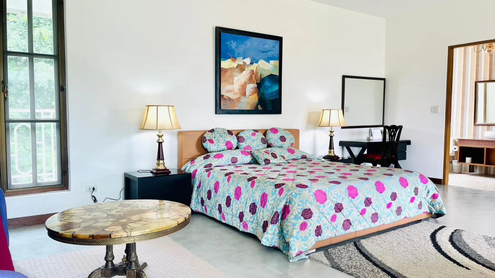 Bedroom, Bed in Baan Ing Khao