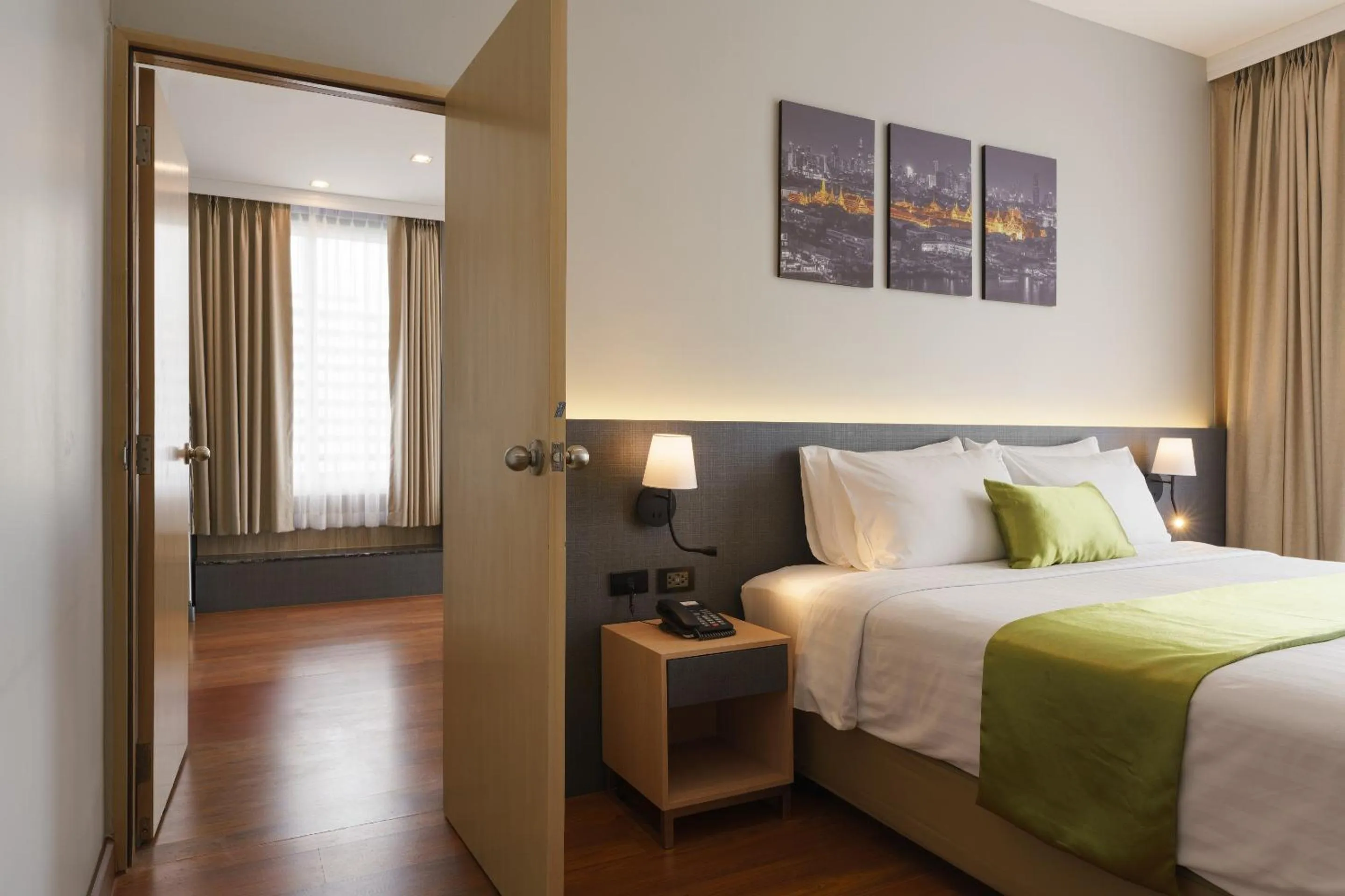 Bed in iCheck inn Residence soi 2