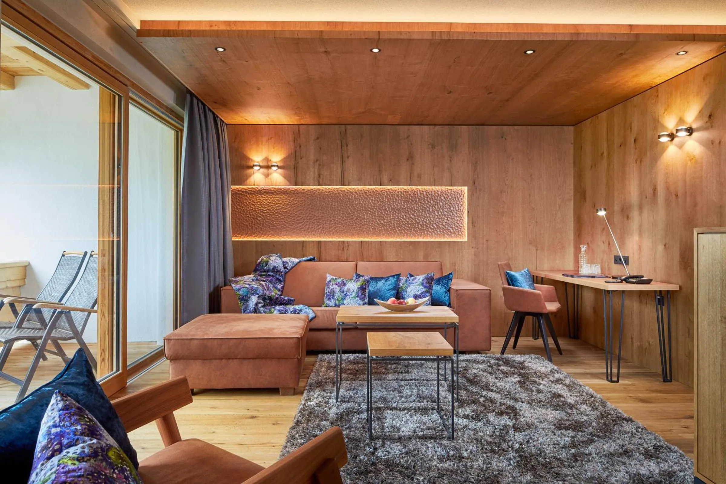 Living room in Sporthotel Ellmau in Tirol