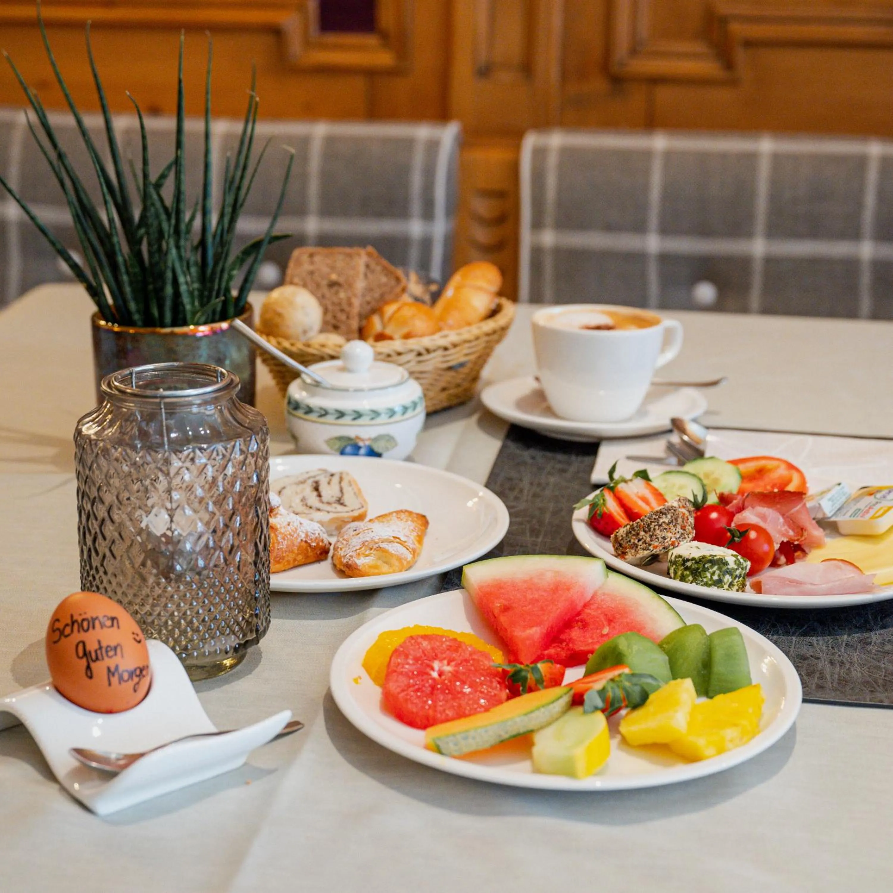 Buffet breakfast in Alpenhotel Montafon & SPA