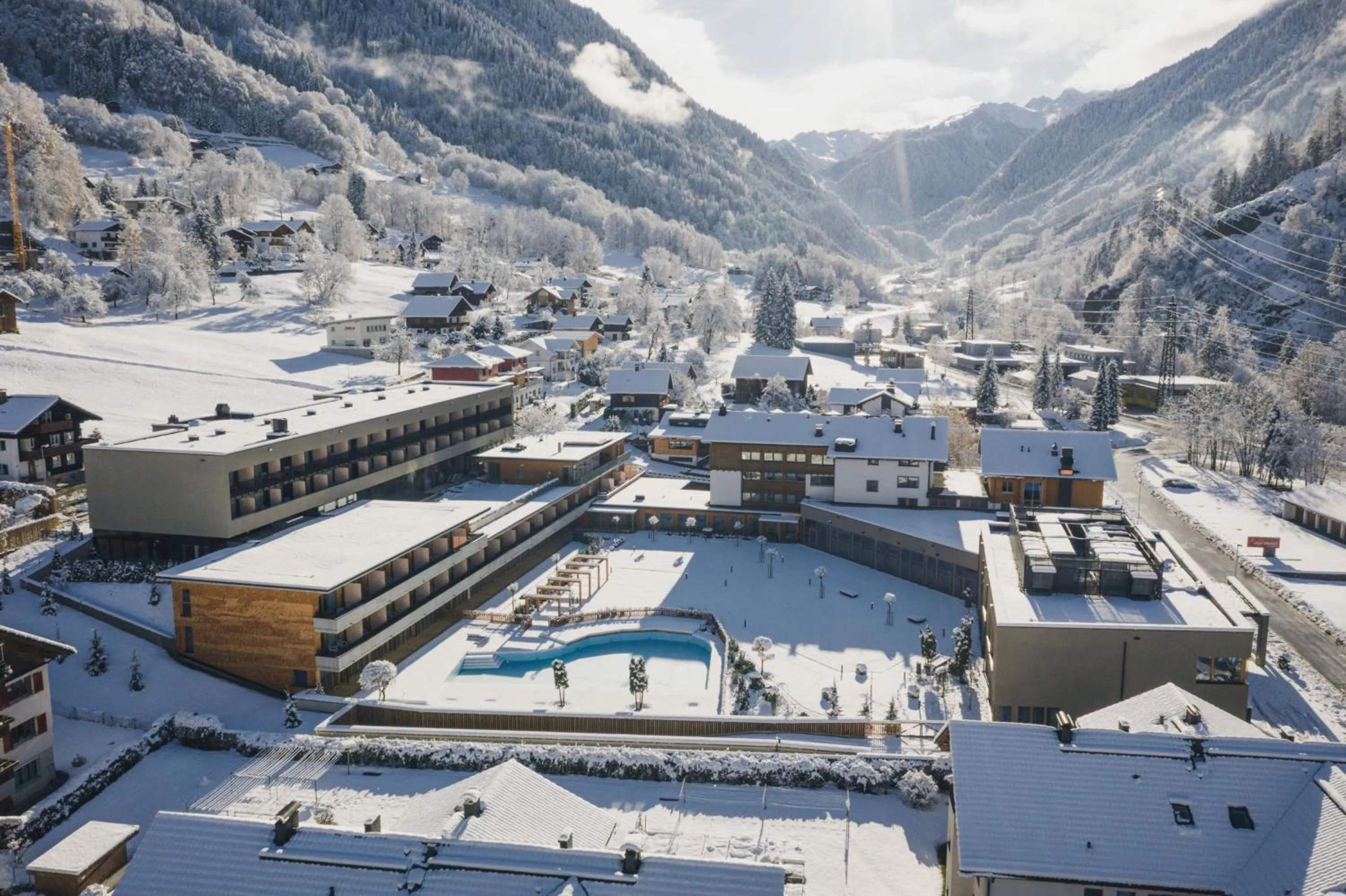 Skiing in Alpenhotel Montafon & SPA