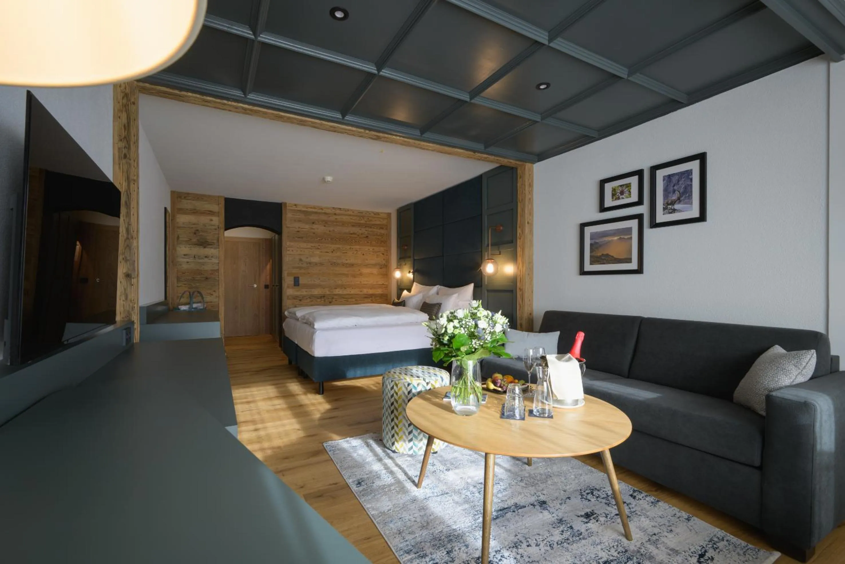 Bed in Alpenhotel Montafon & SPA