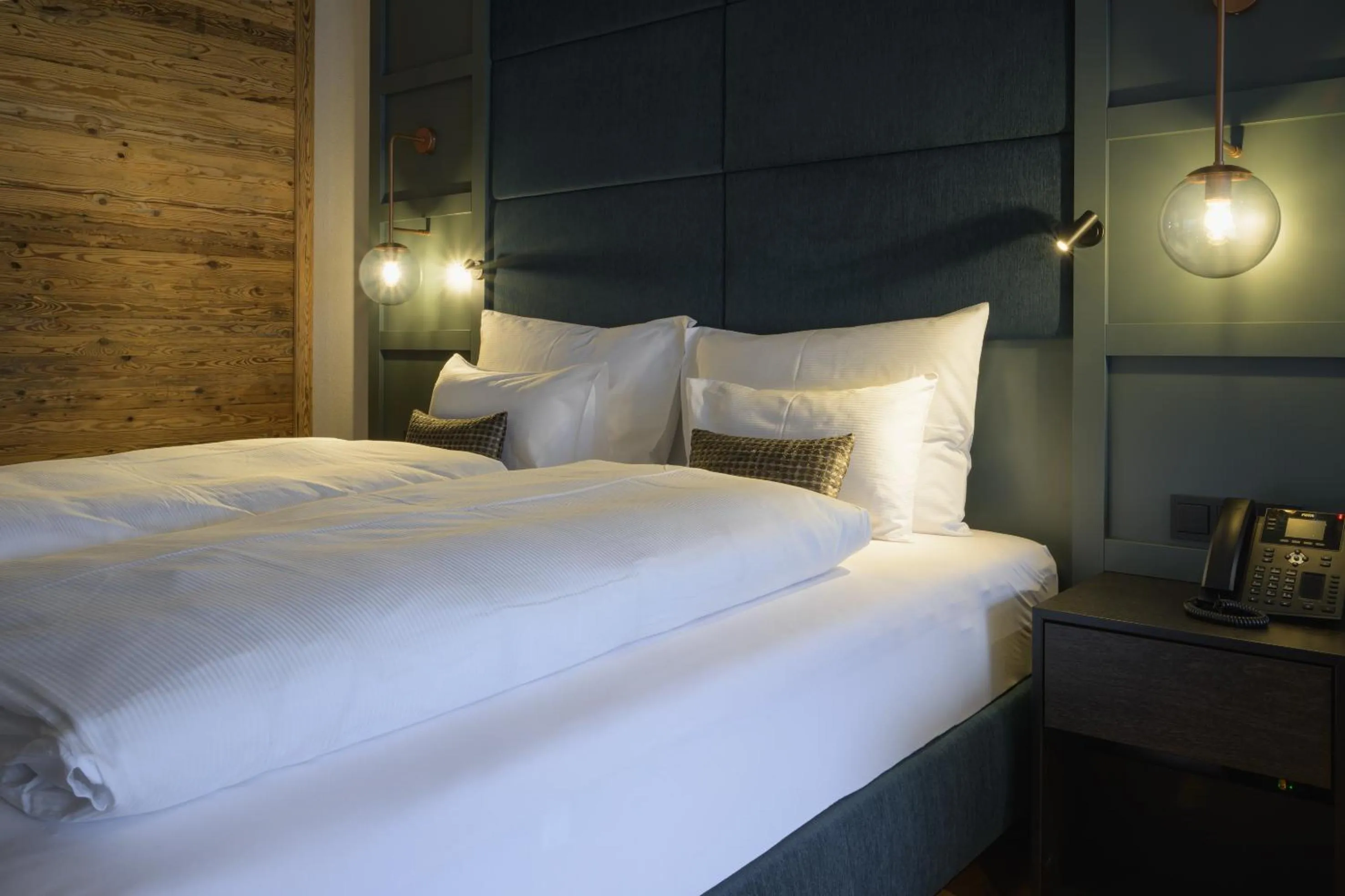 Bed in Alpenhotel Montafon & SPA