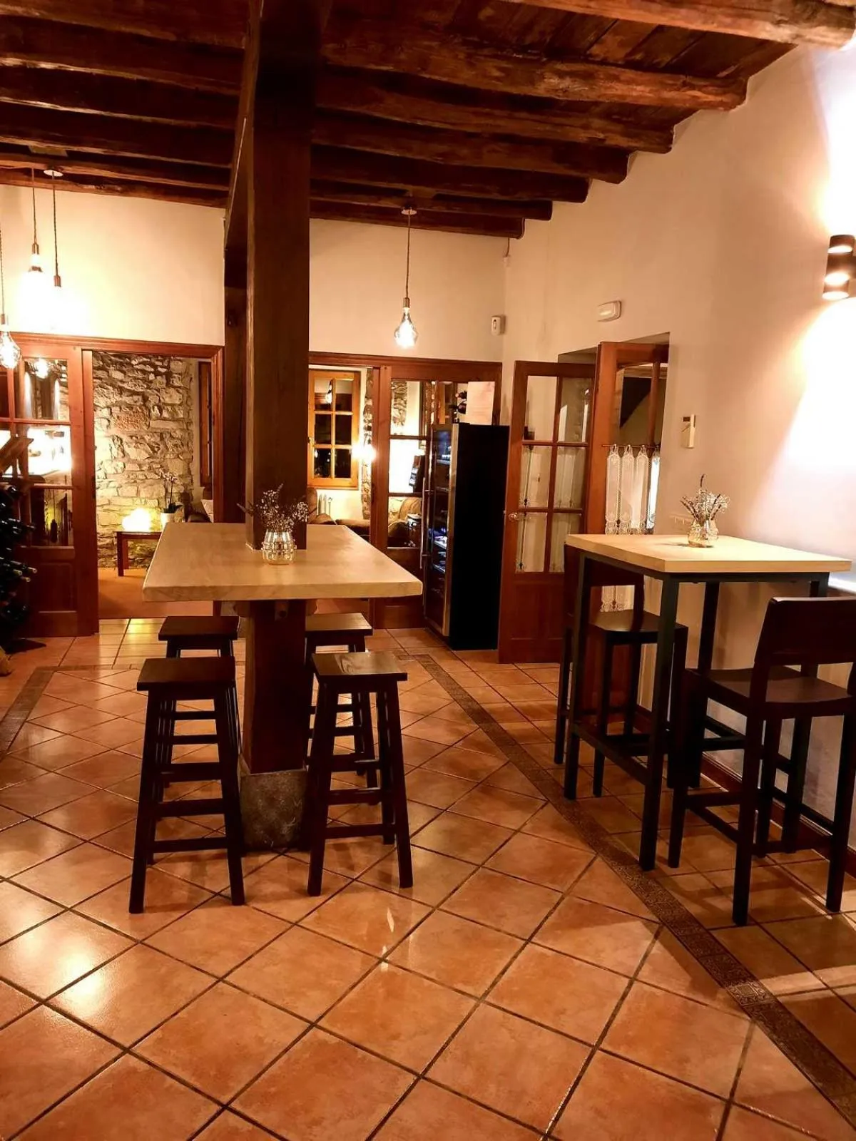 Lounge or bar in Hostal Rural Irigoienea