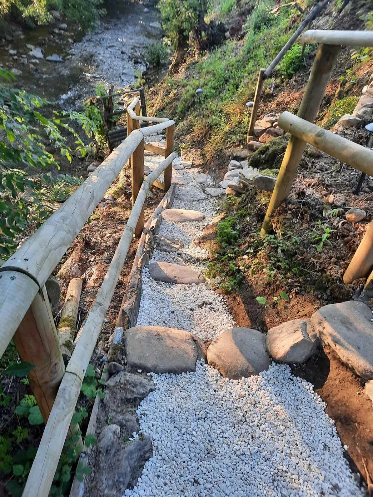 Garden in Hostal Rural Irigoienea