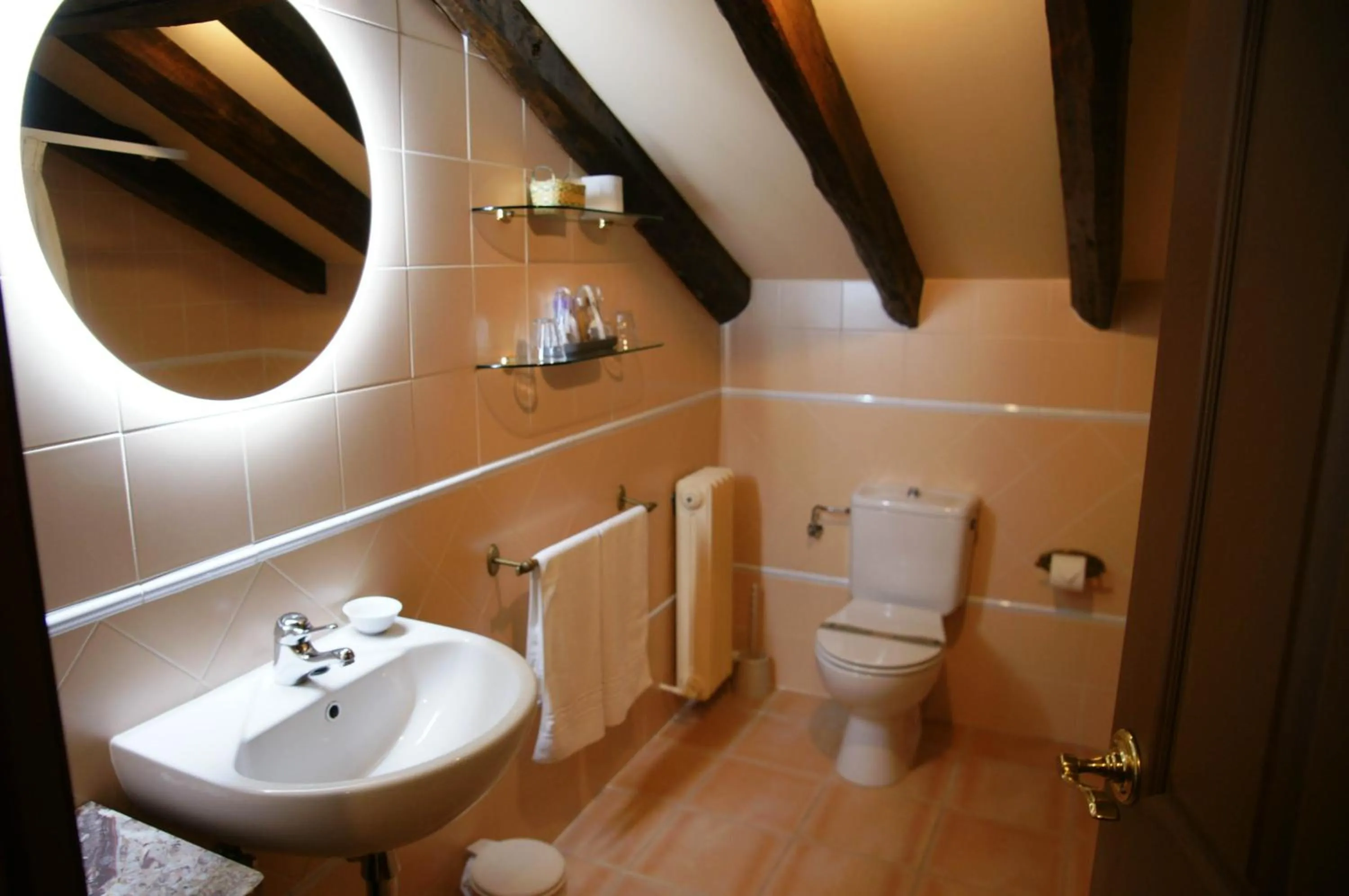 Bathroom in Hostal Rural Irigoienea