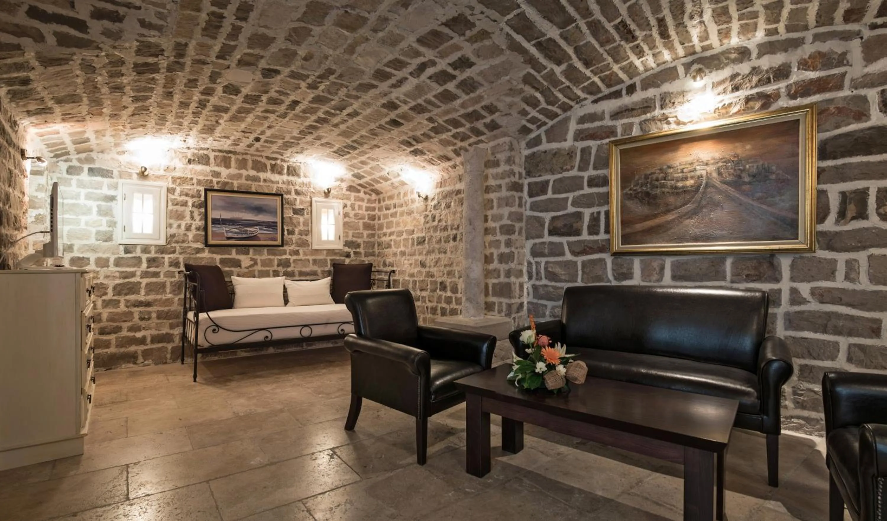 Living room in Hotel Azimut