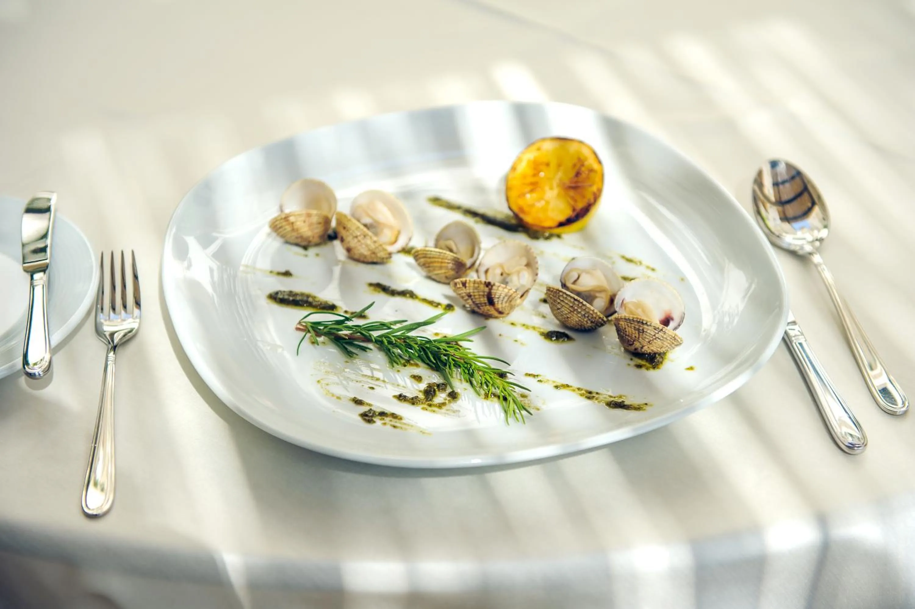 Food close-up in Hotel Azimut