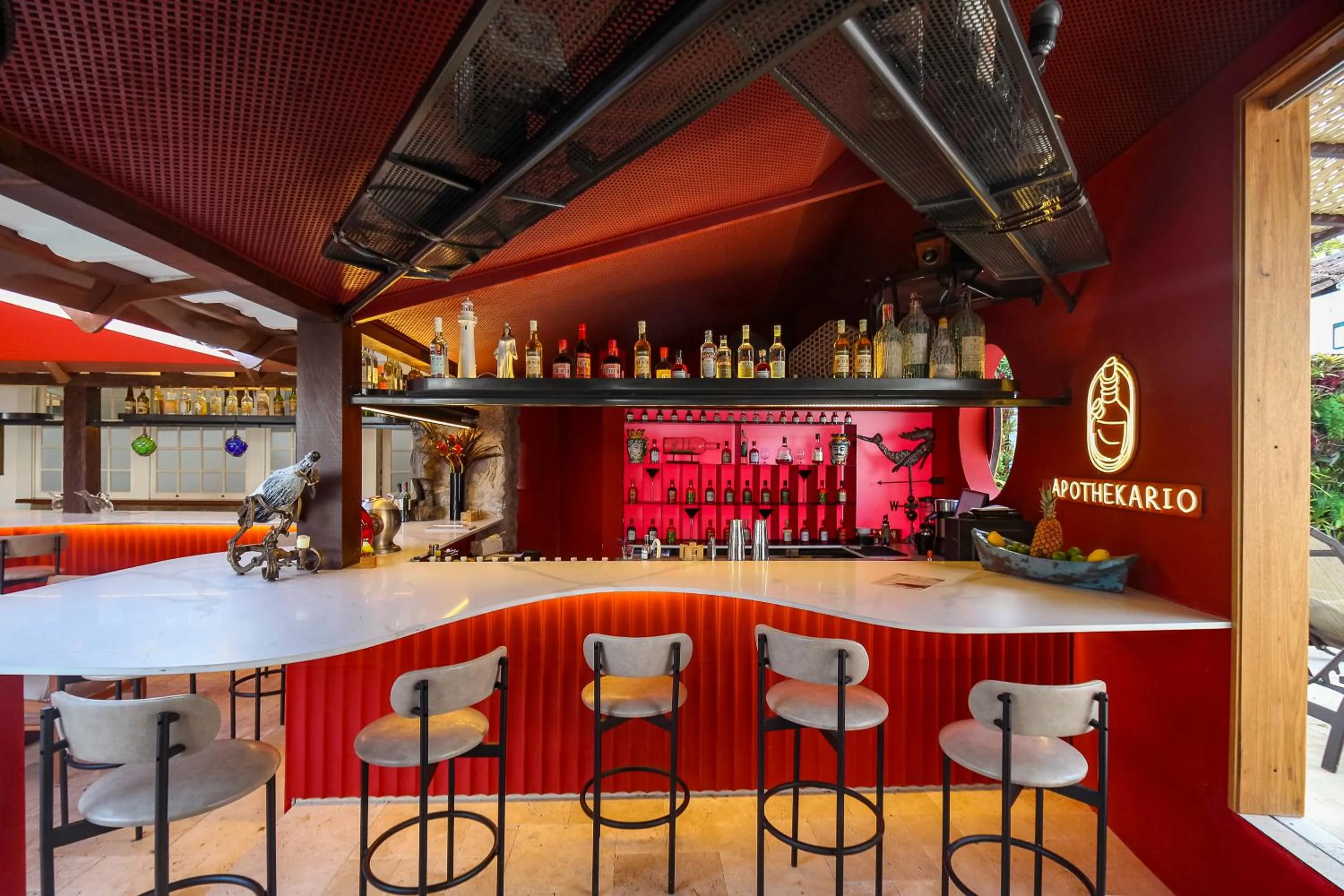 Lounge or bar in Sandi Hotel