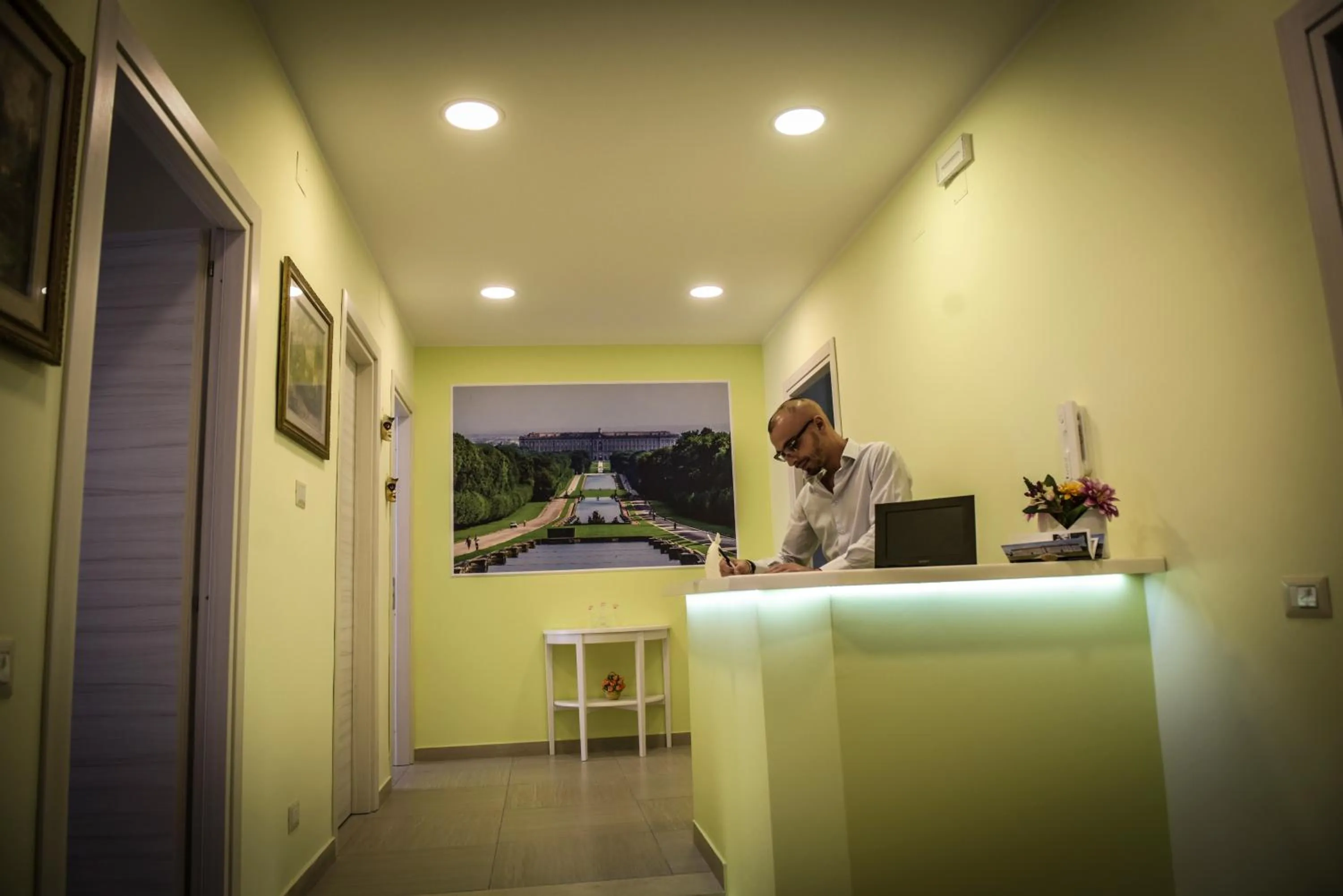 Lobby or reception in Le Fontane del Re