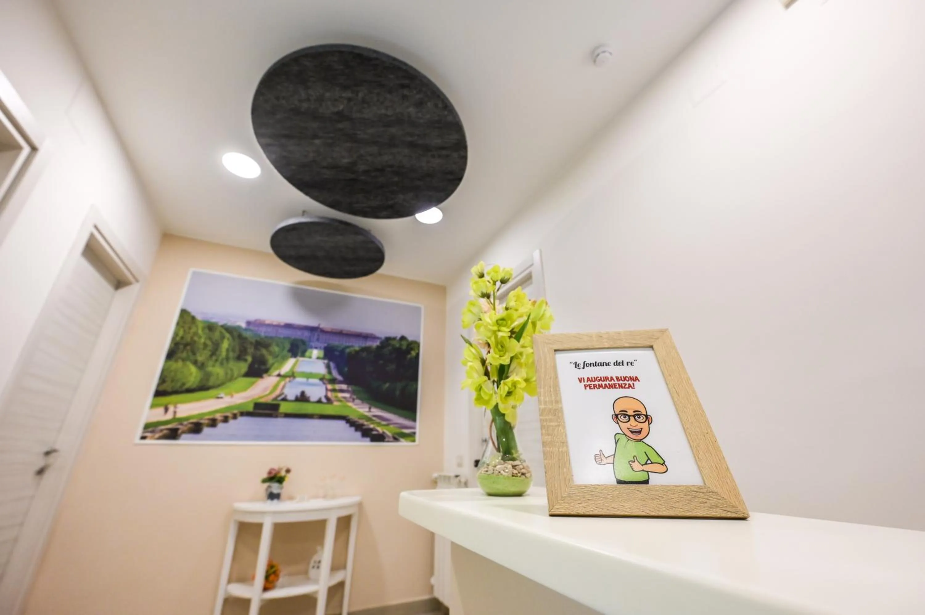 Lobby or reception in Le Fontane del Re