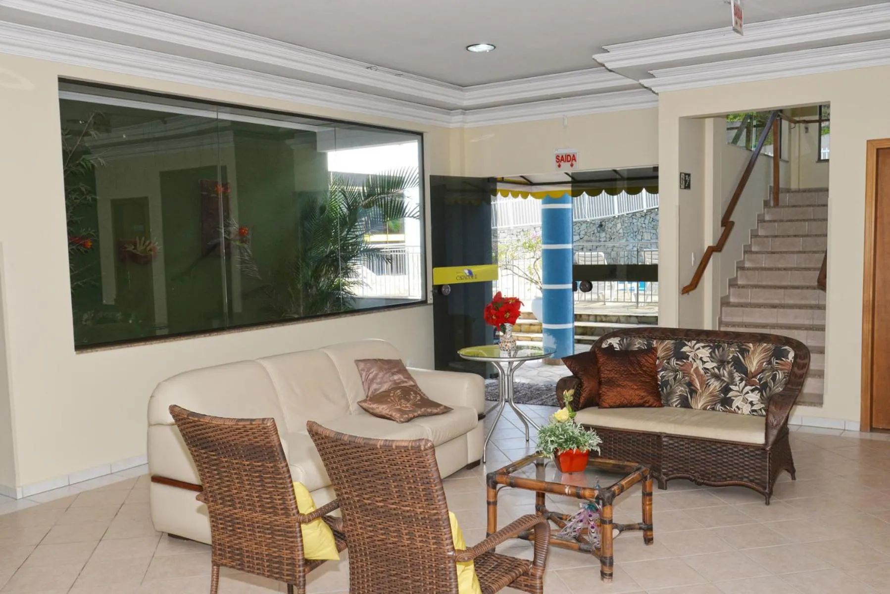 Communal lounge/ TV room in Refúgio Costeiro II