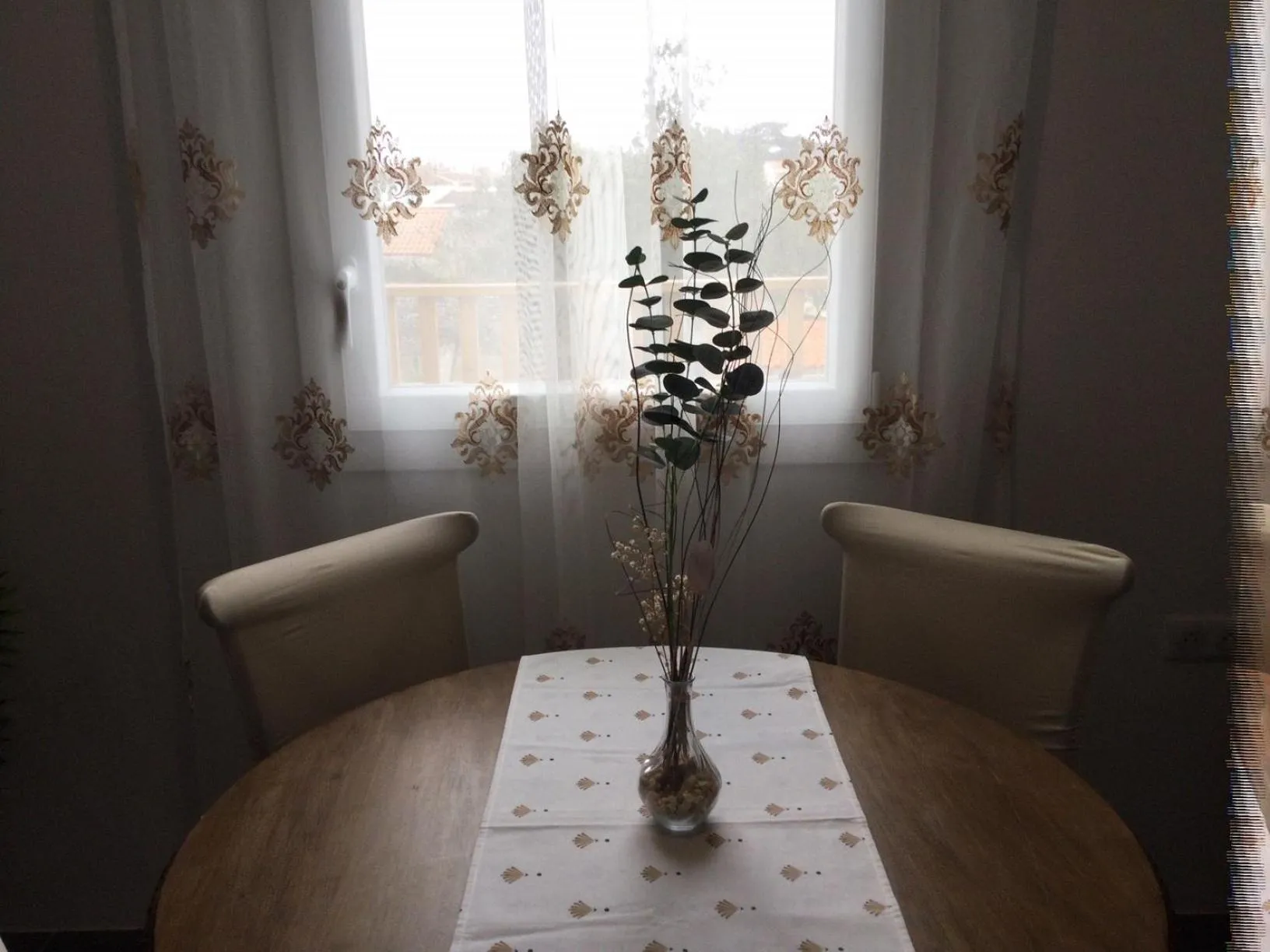 Seating area in The Corner Properties