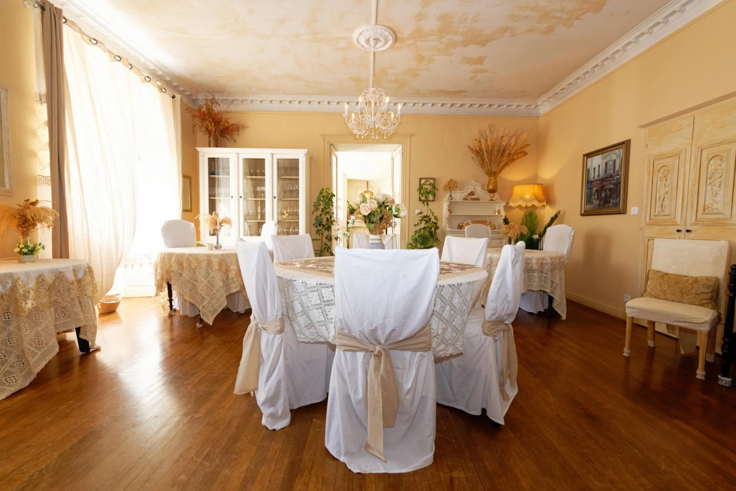 Dining area in The Corner Properties