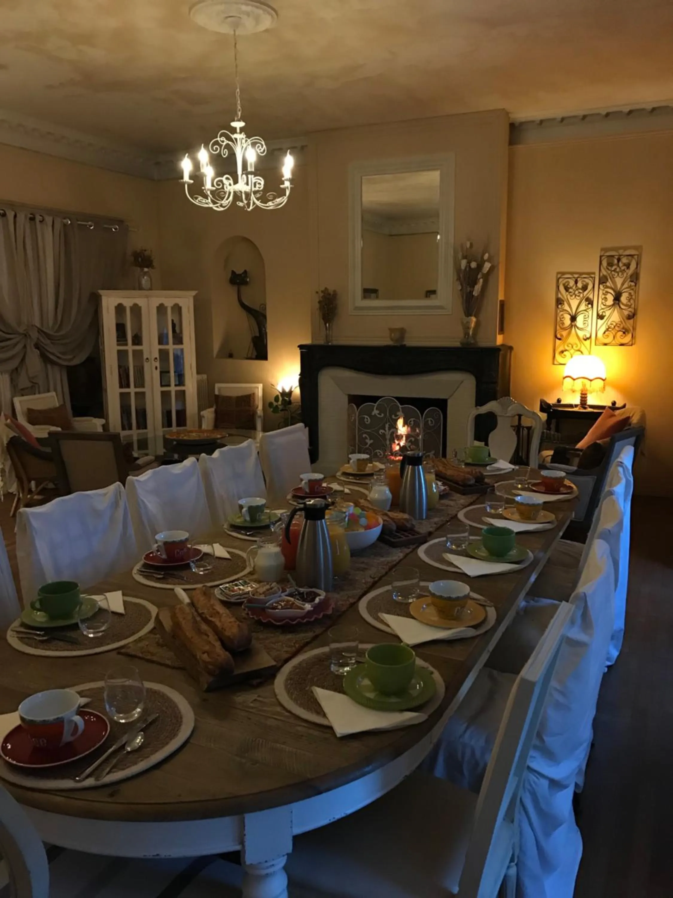 Dining area in The Corner Properties