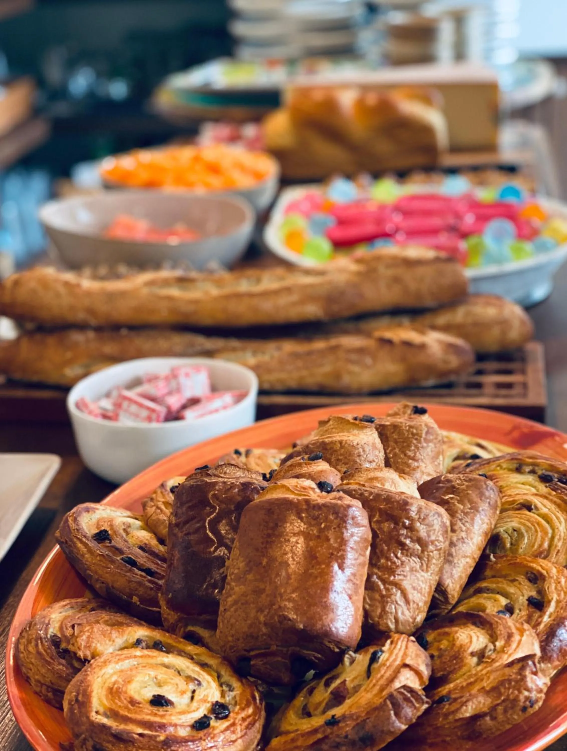 Buffet breakfast in The Corner Properties