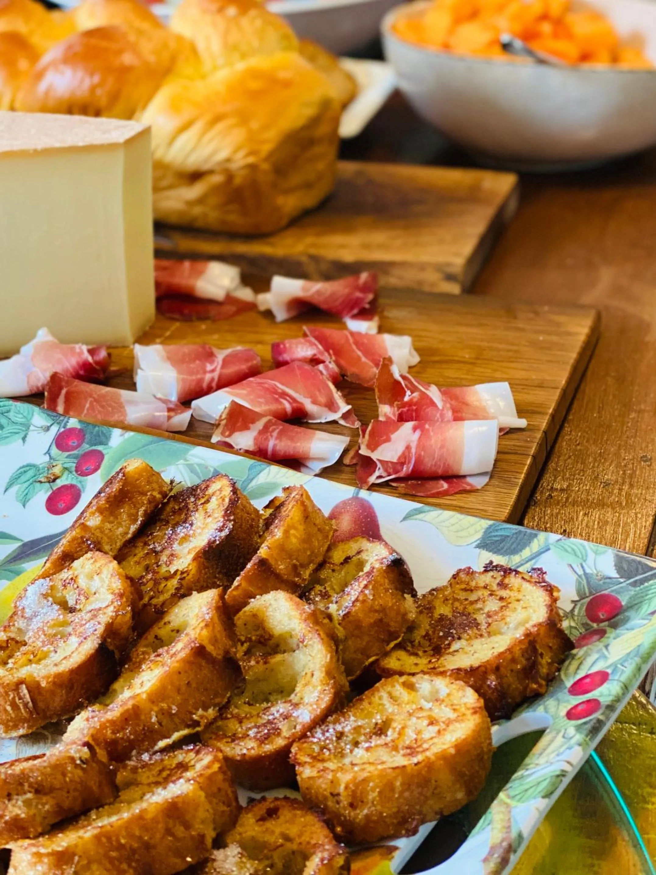 Buffet breakfast in The Corner Properties