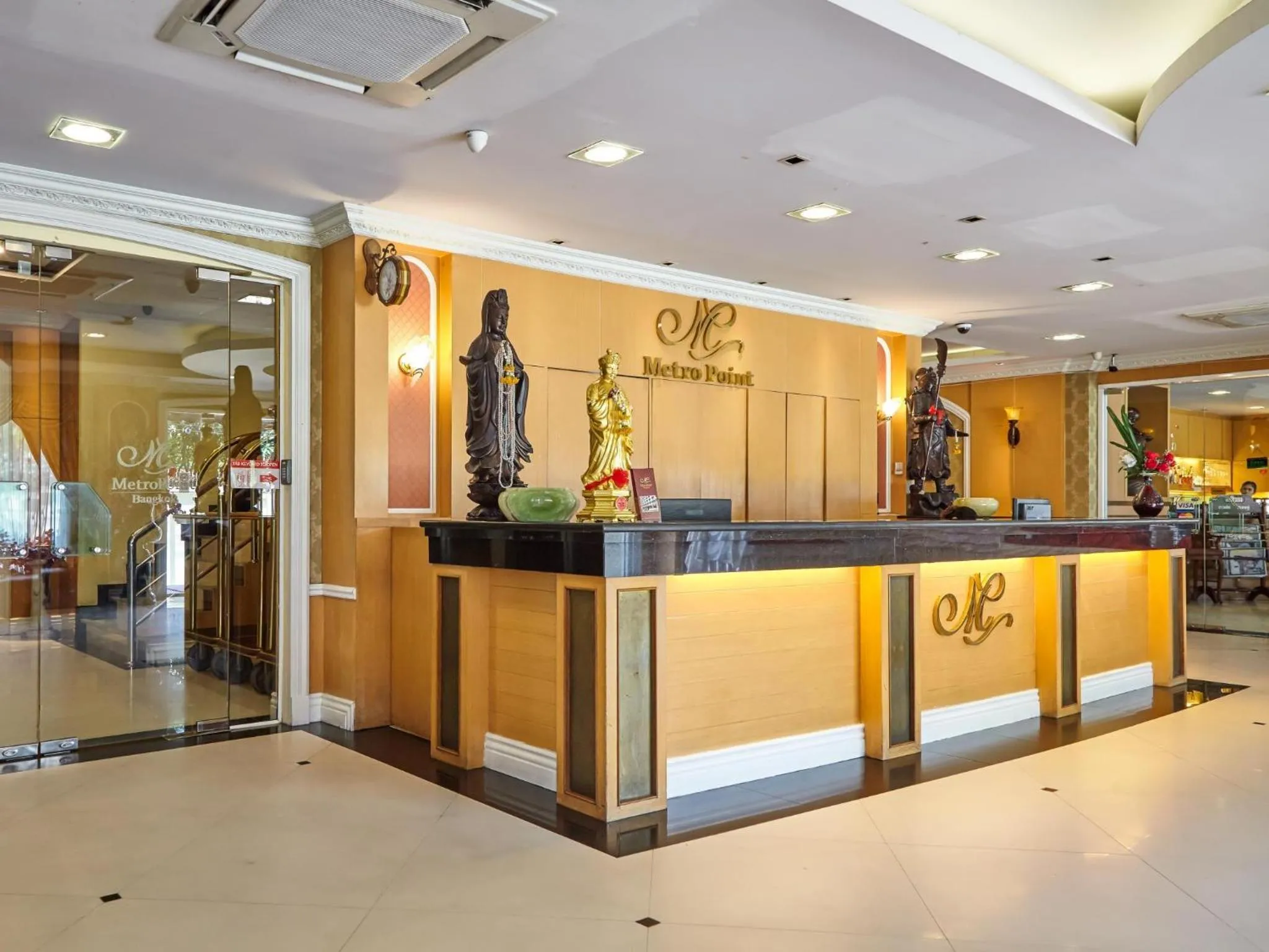 Lobby or reception in Metro Point Bangkok