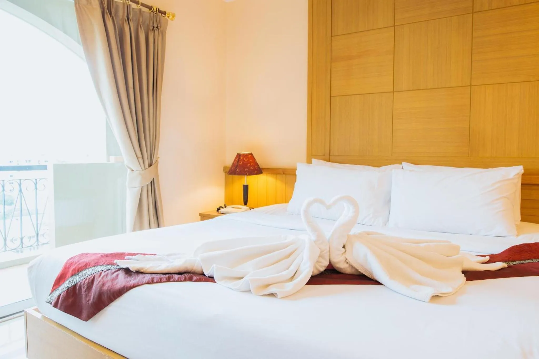 Bed in Metro Point Bangkok