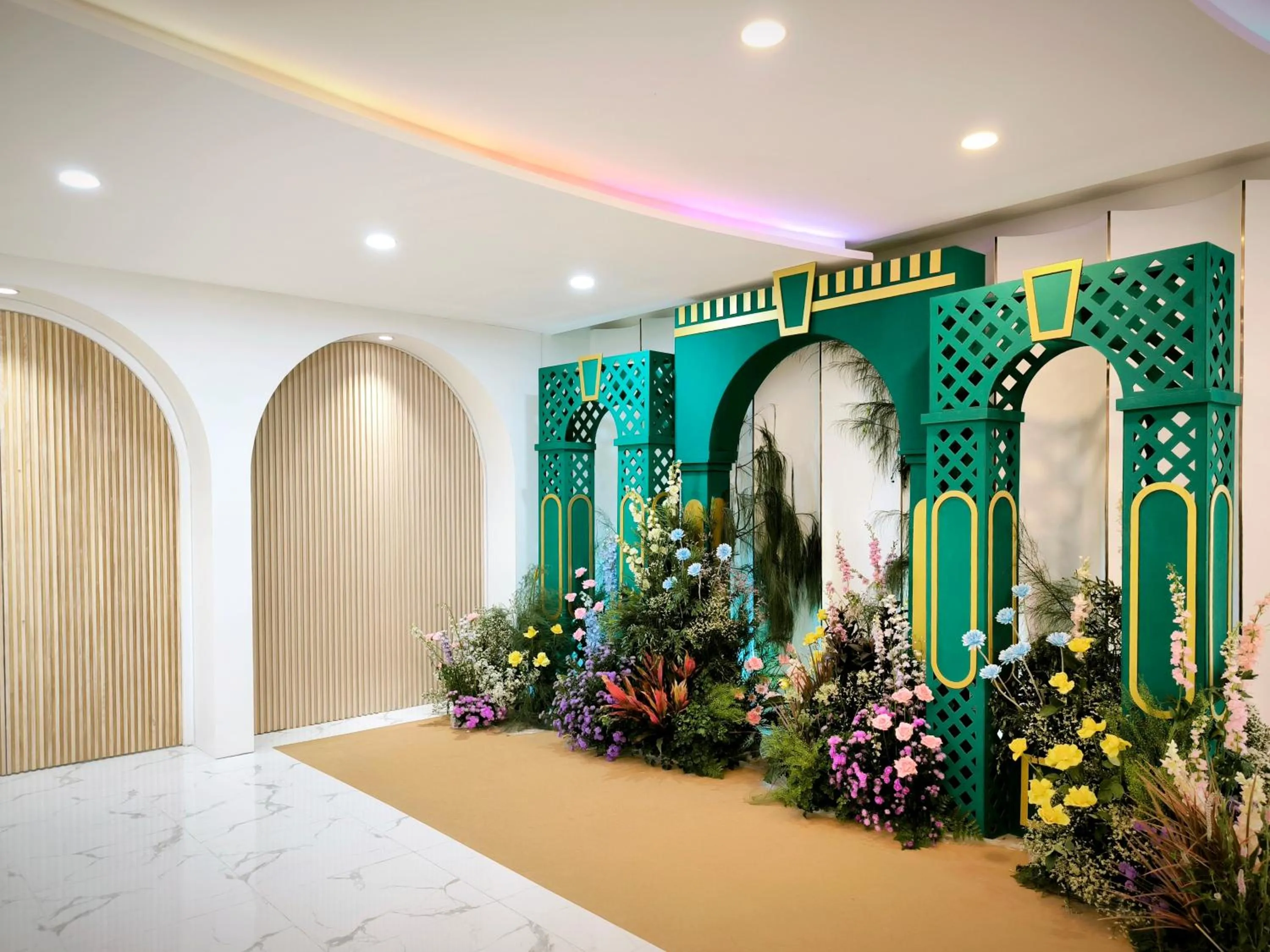 Decorative detail in Metro Point Bangkok