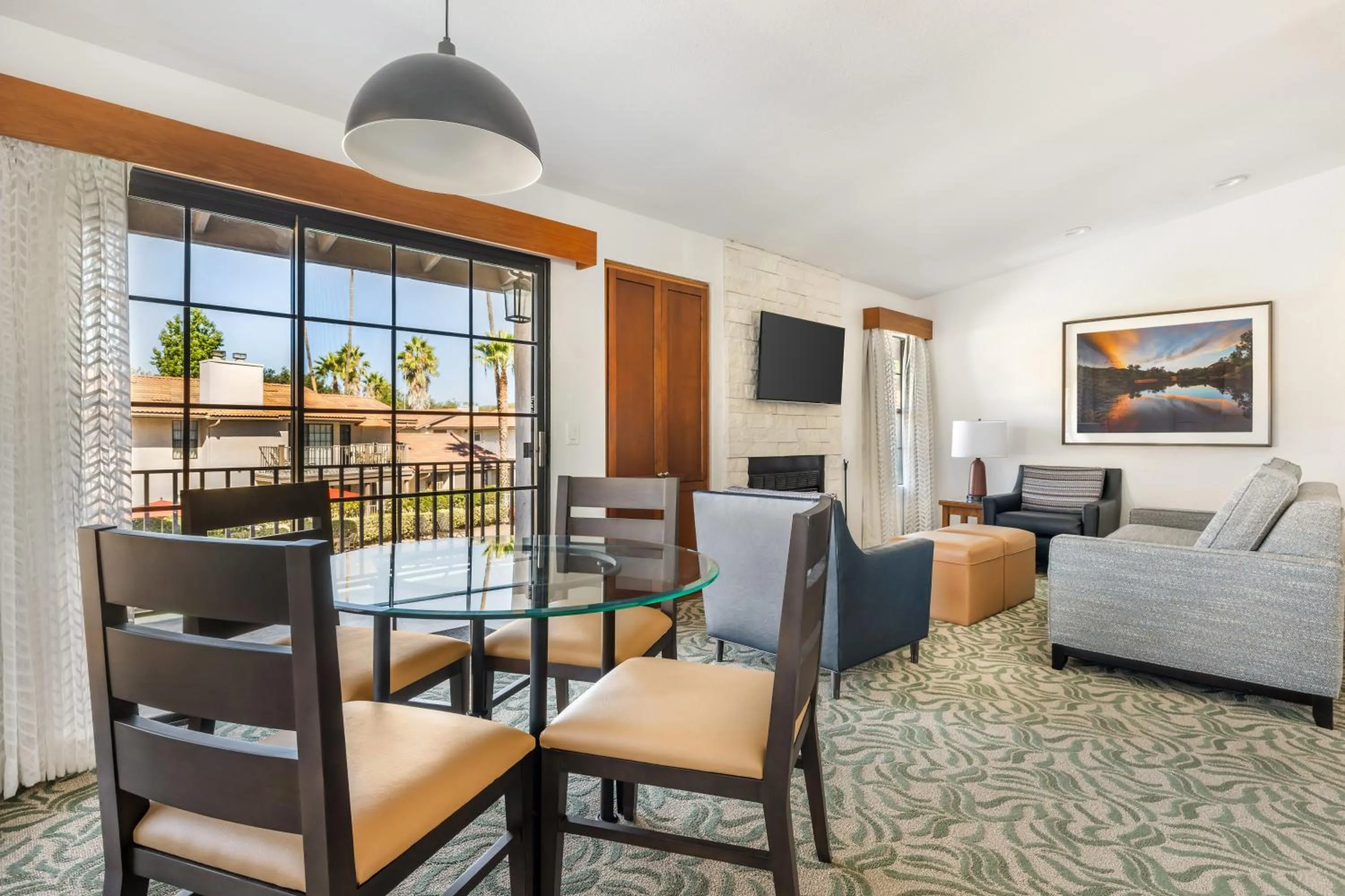 Living room in Riviera Oaks Resort