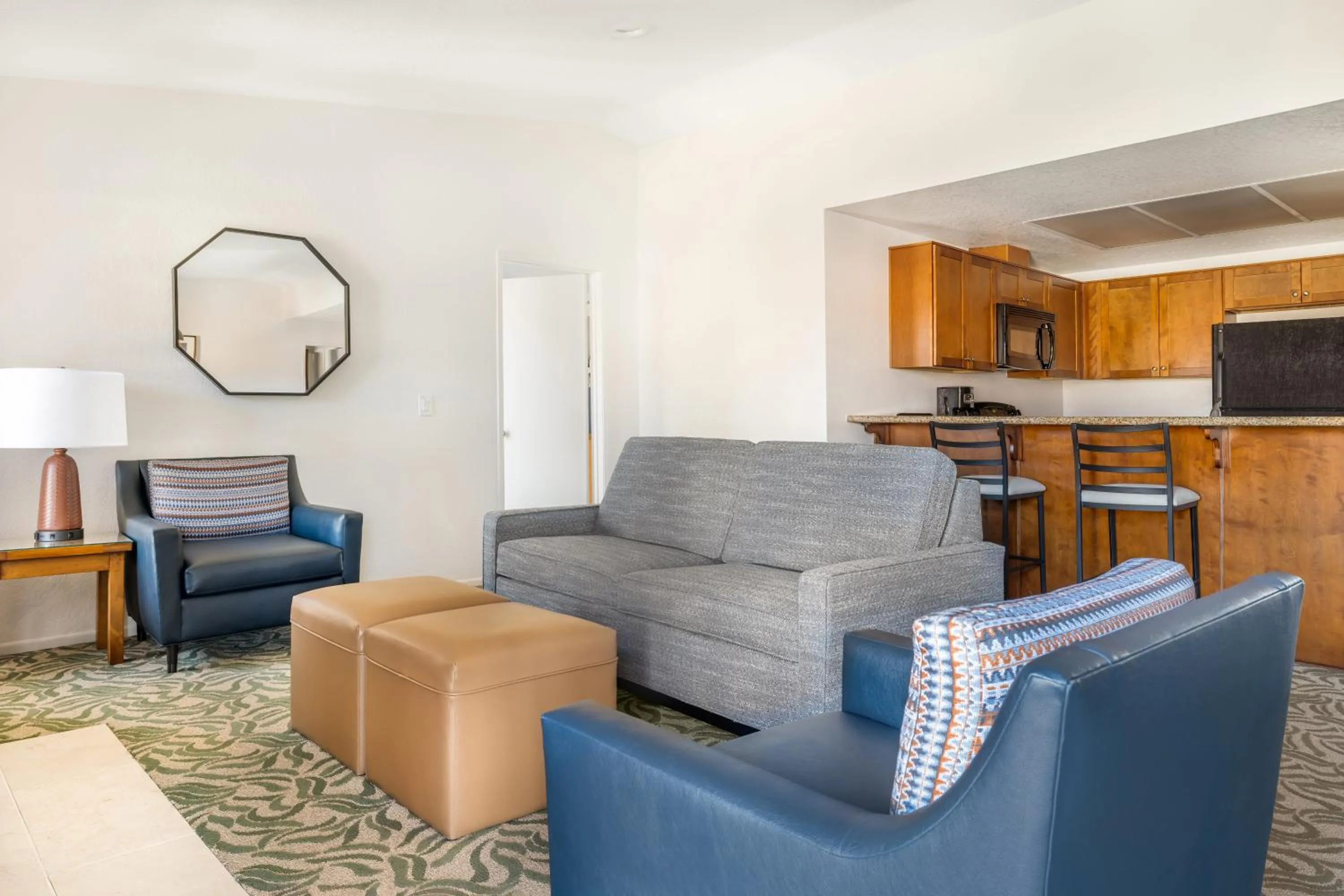 Living room in Riviera Oaks Resort