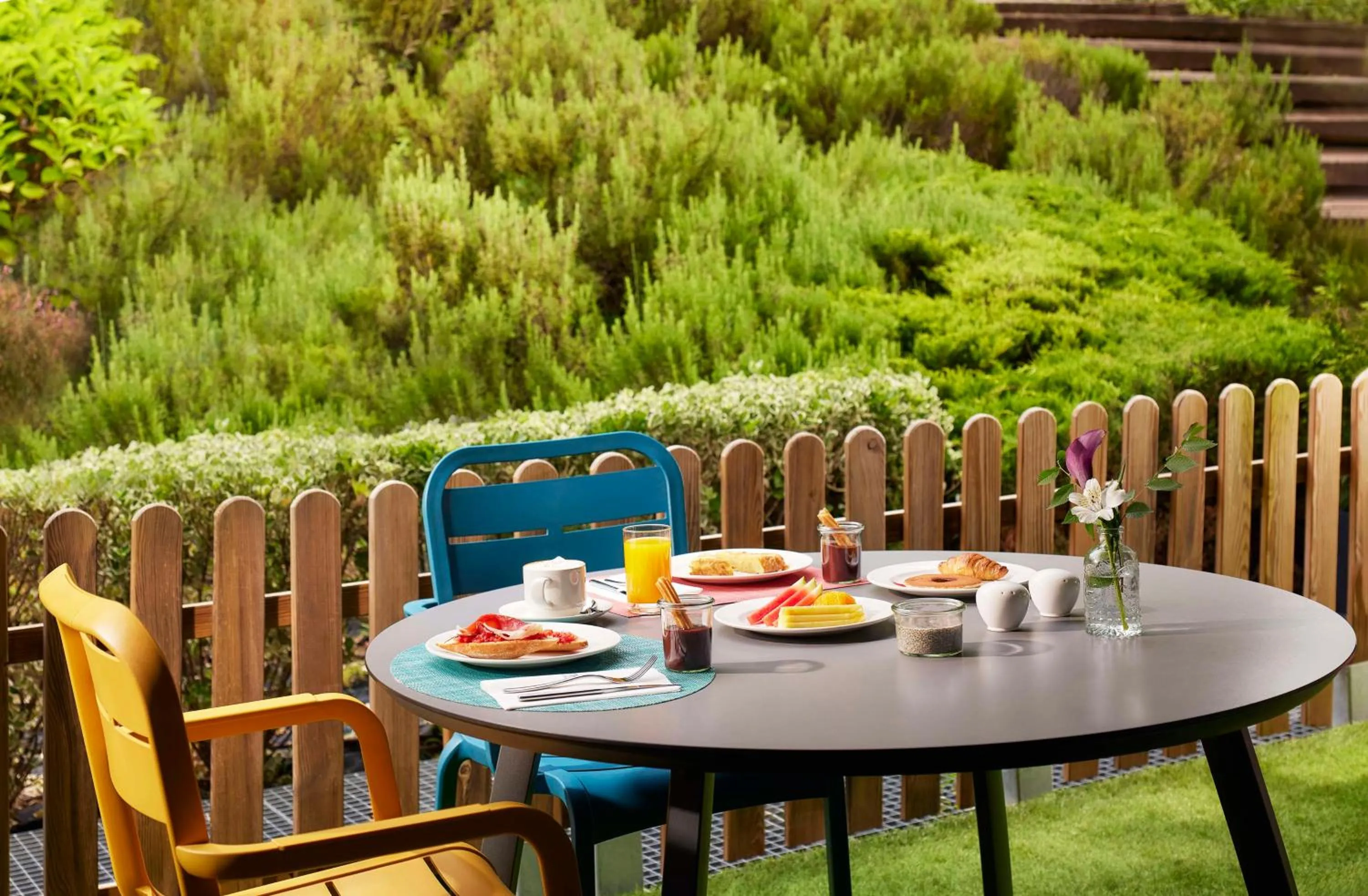 Breakfast in NH Madrid Ribera del Manzanares