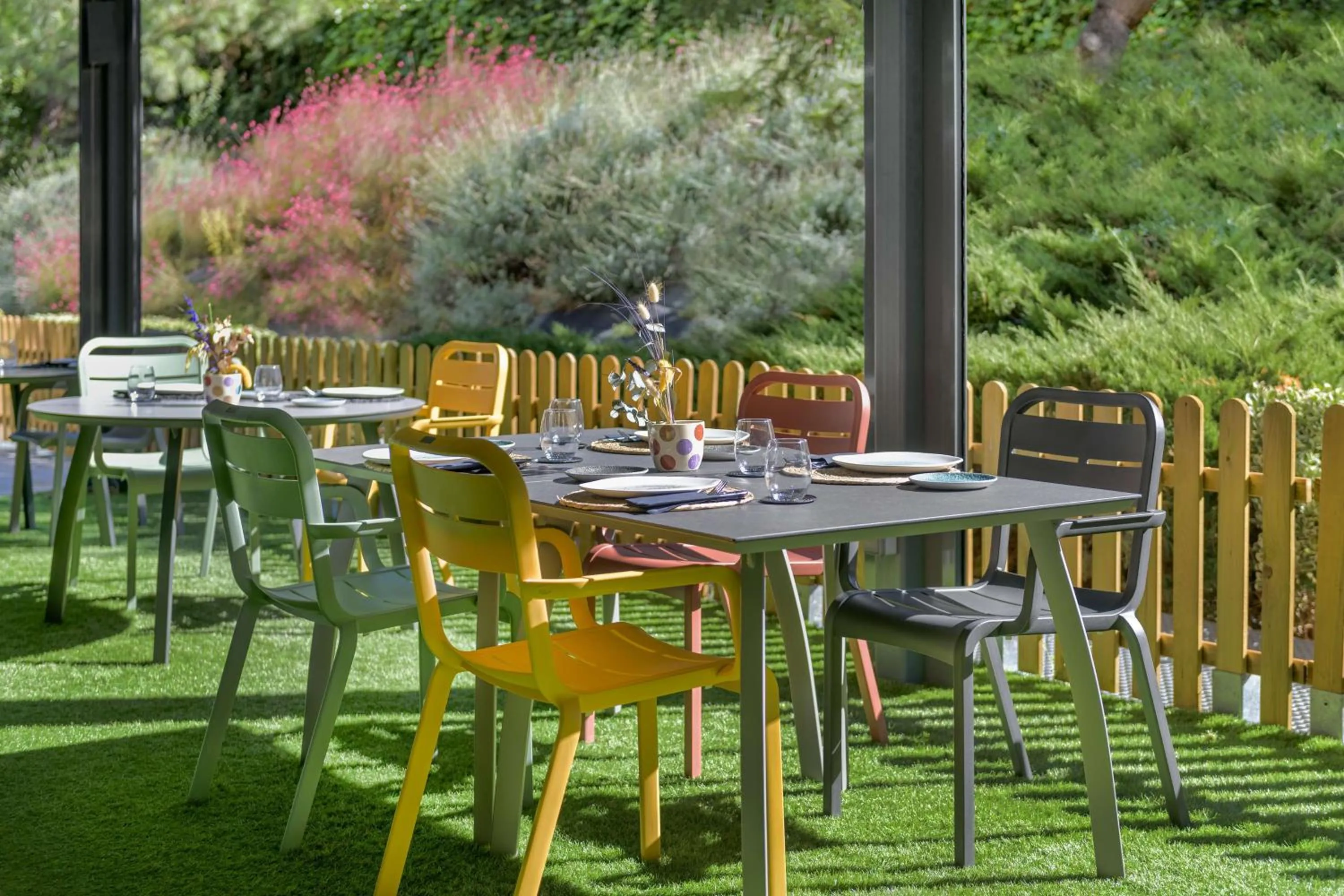 Balcony/Terrace in NH Madrid Ribera del Manzanares