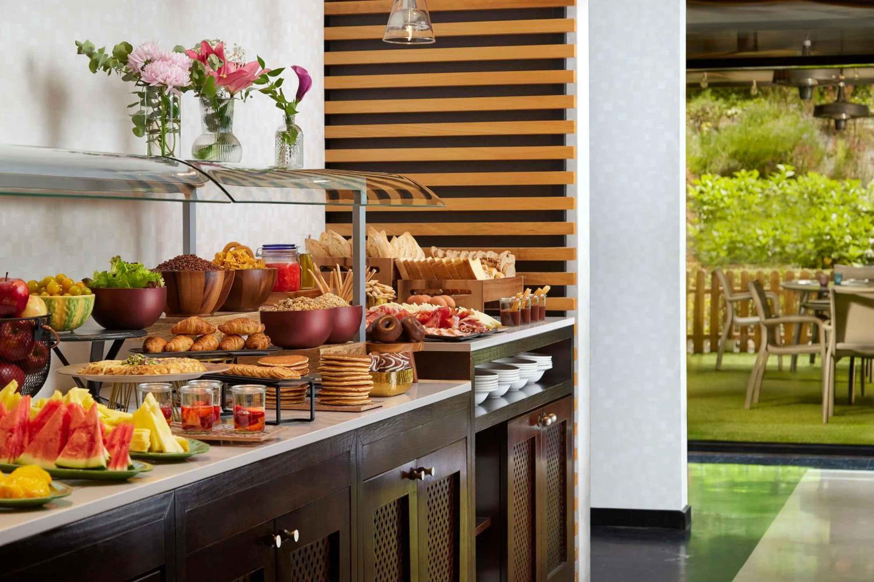 Breakfast in NH Madrid Ribera del Manzanares