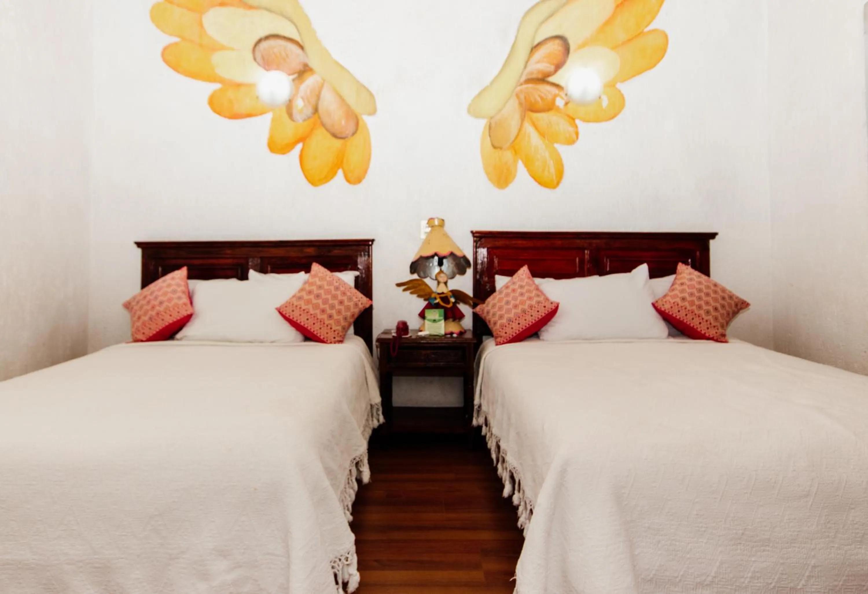 Bed in Mansion de los Angeles