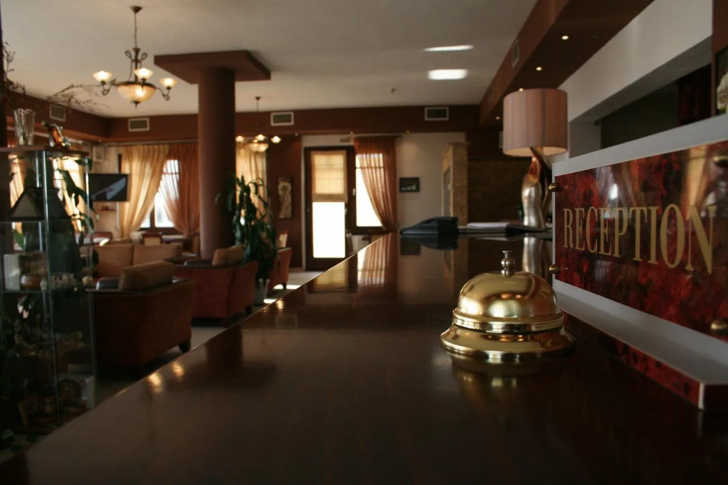 Lobby or reception in Agnantio Hotel & Spa