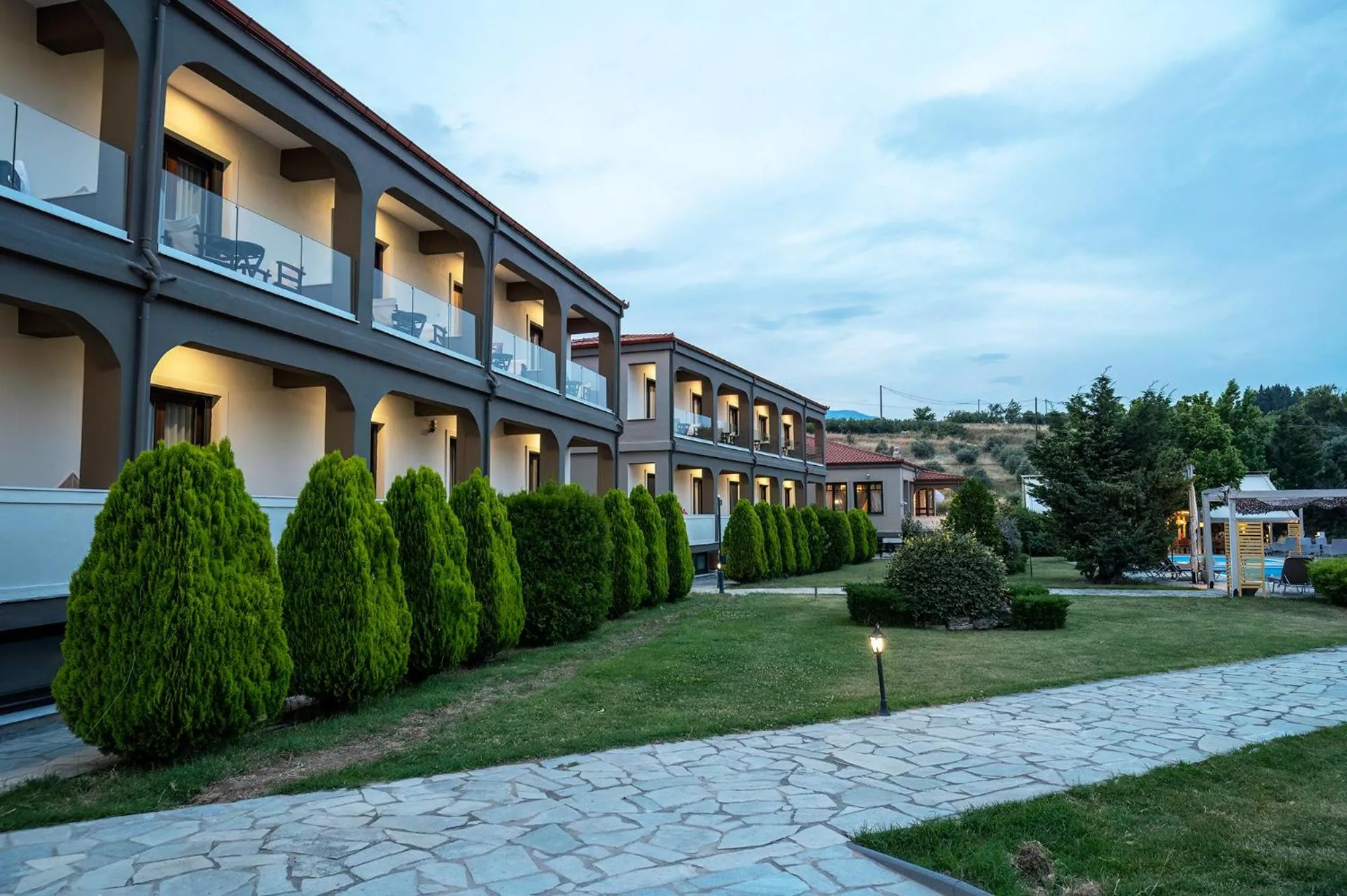 Property building in Agnantio Hotel & Spa