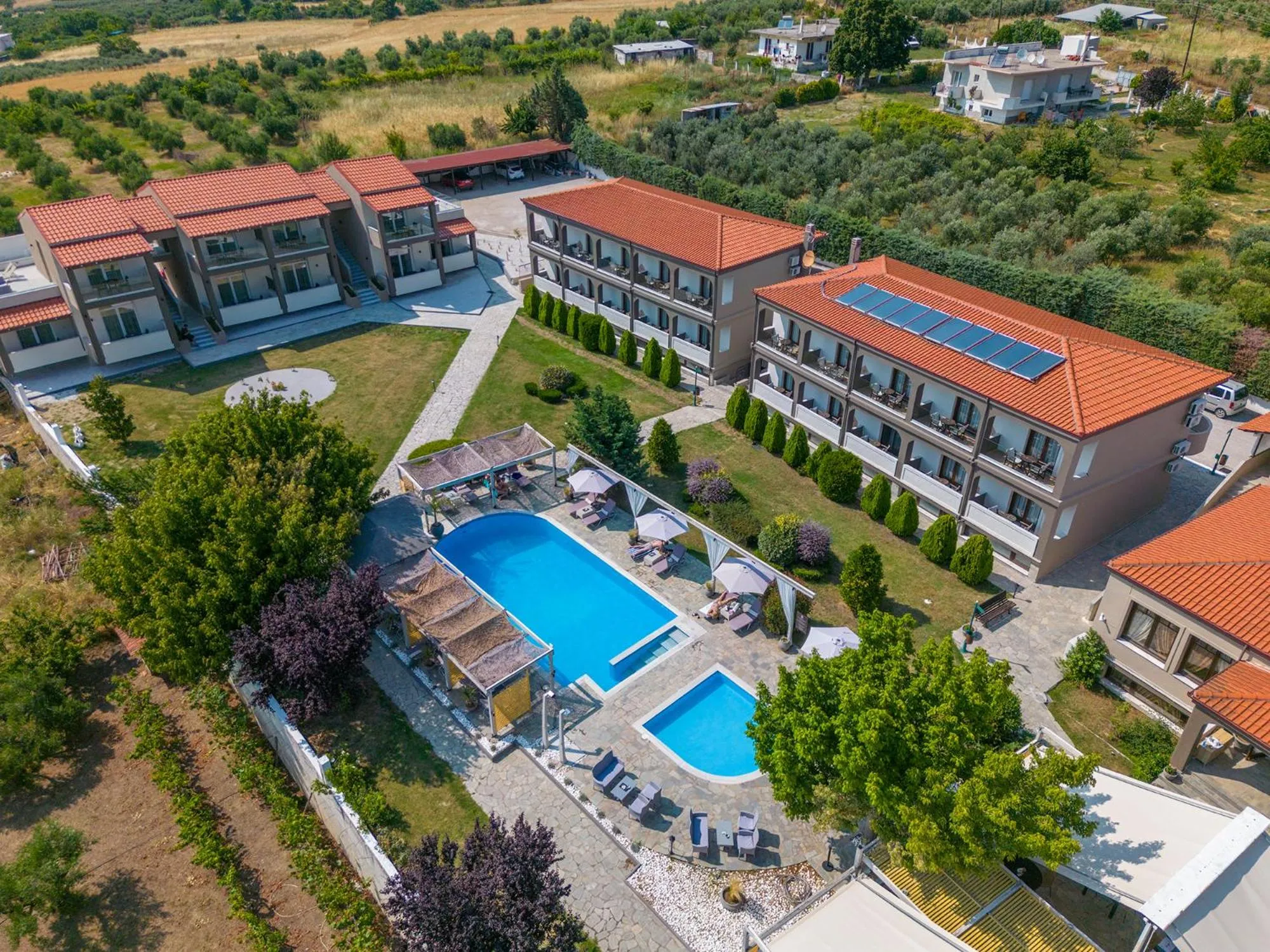 Property building in Agnantio Hotel & Spa