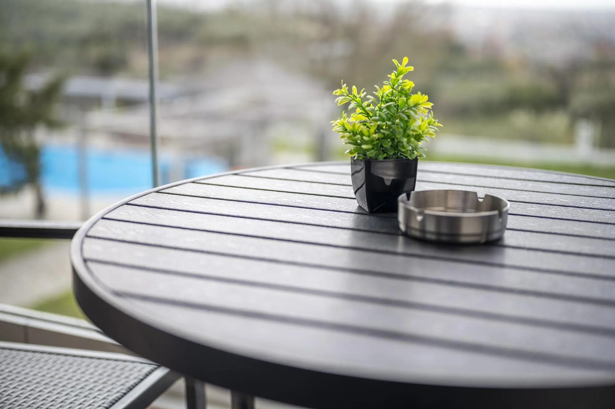 Pool view in Agnantio Hotel & Spa