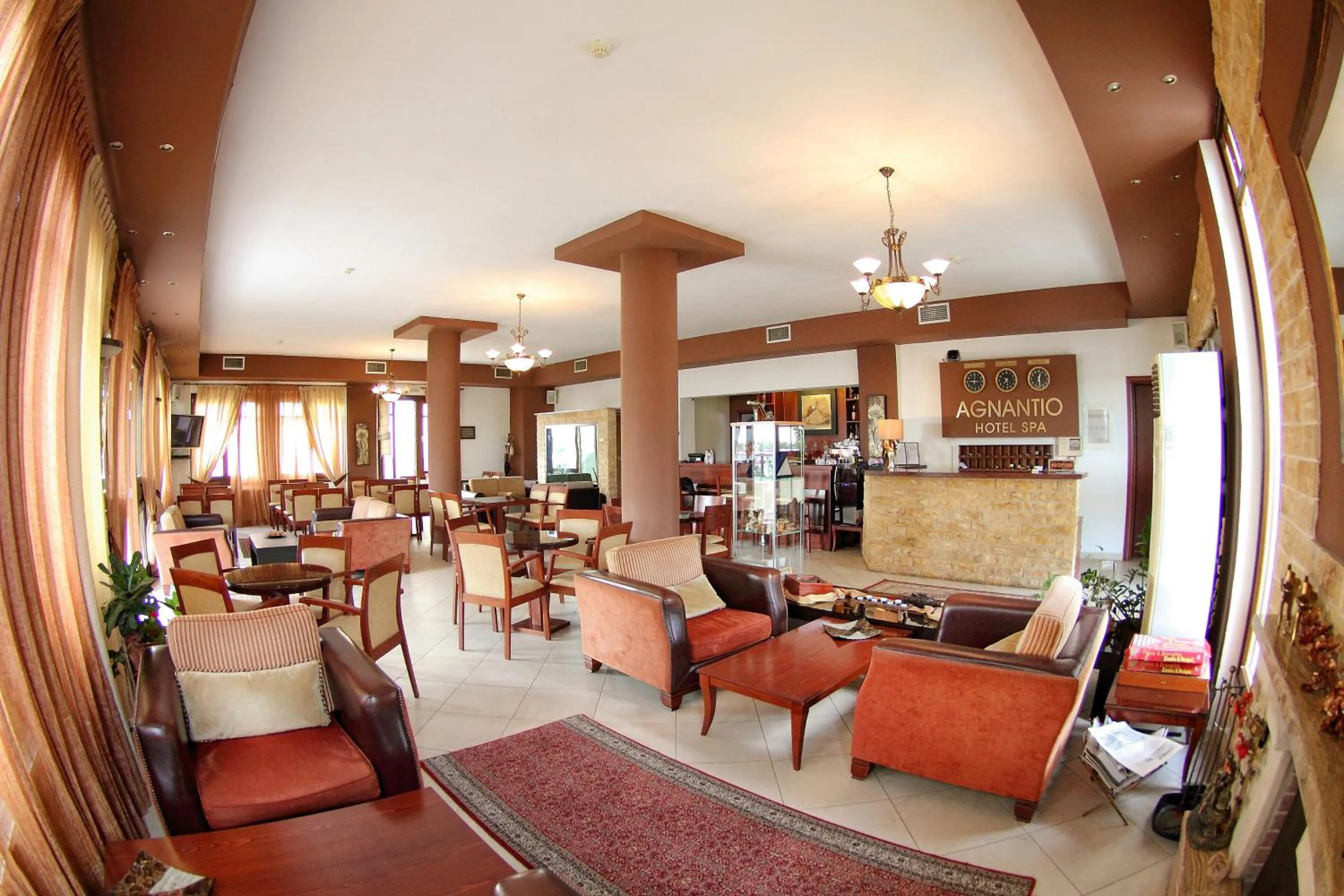 Lounge or bar in Agnantio Hotel & Spa