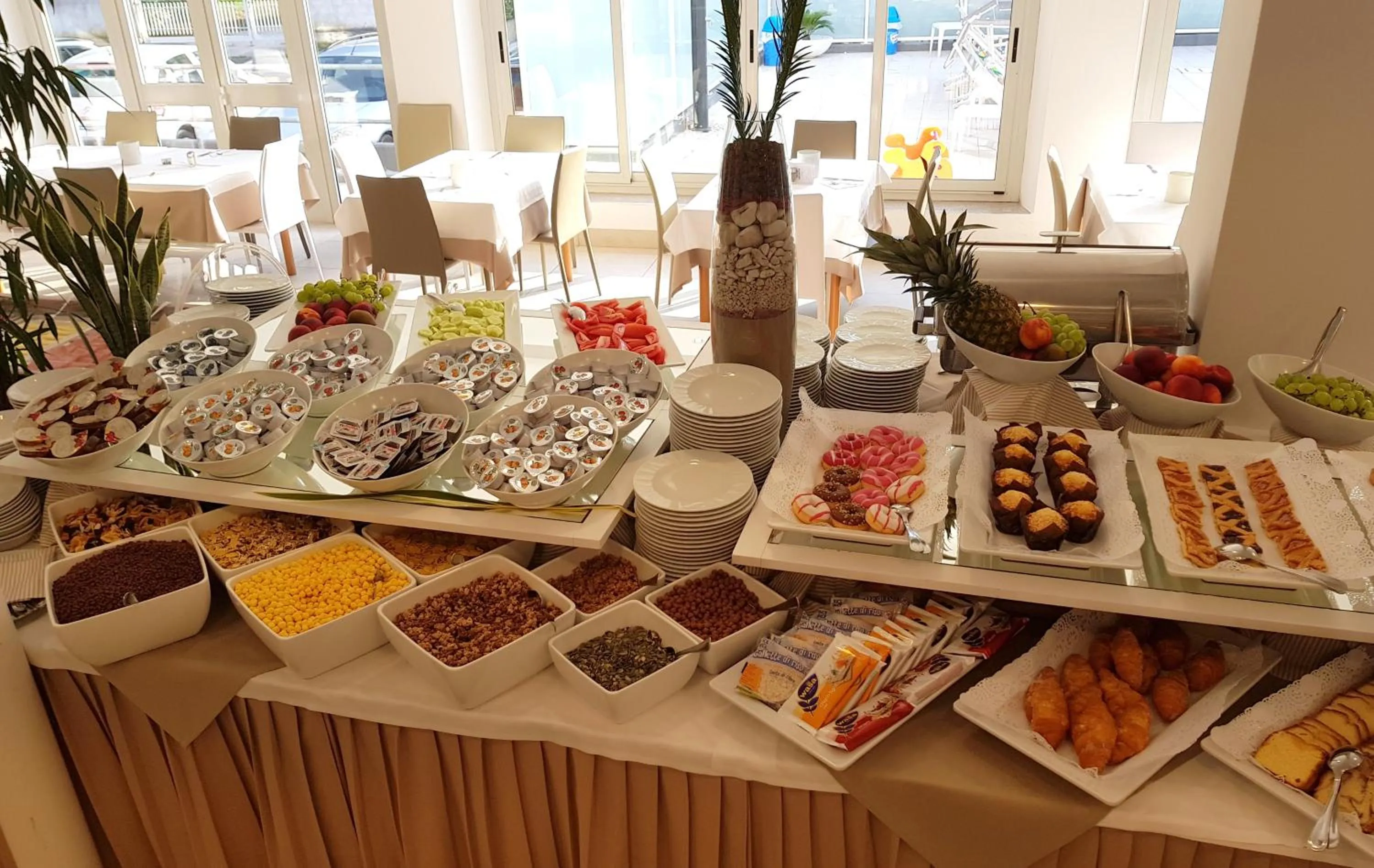 Continental breakfast in Hotel Helvetia