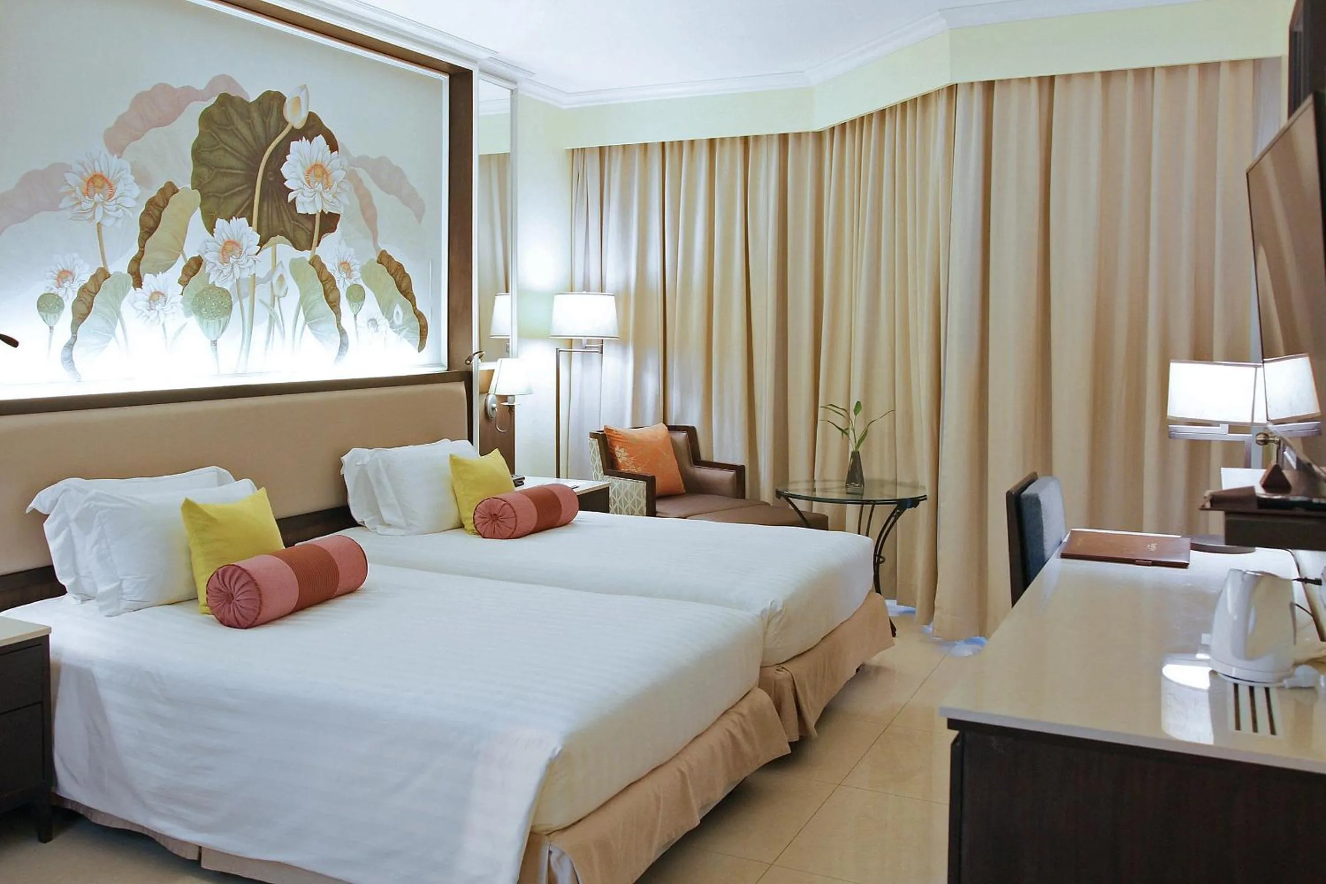 Bed in Dusit Thani Laguna Phuket