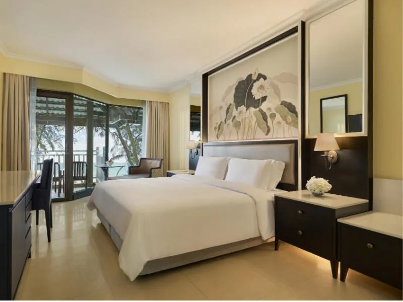 Bed in Dusit Thani Laguna Phuket
