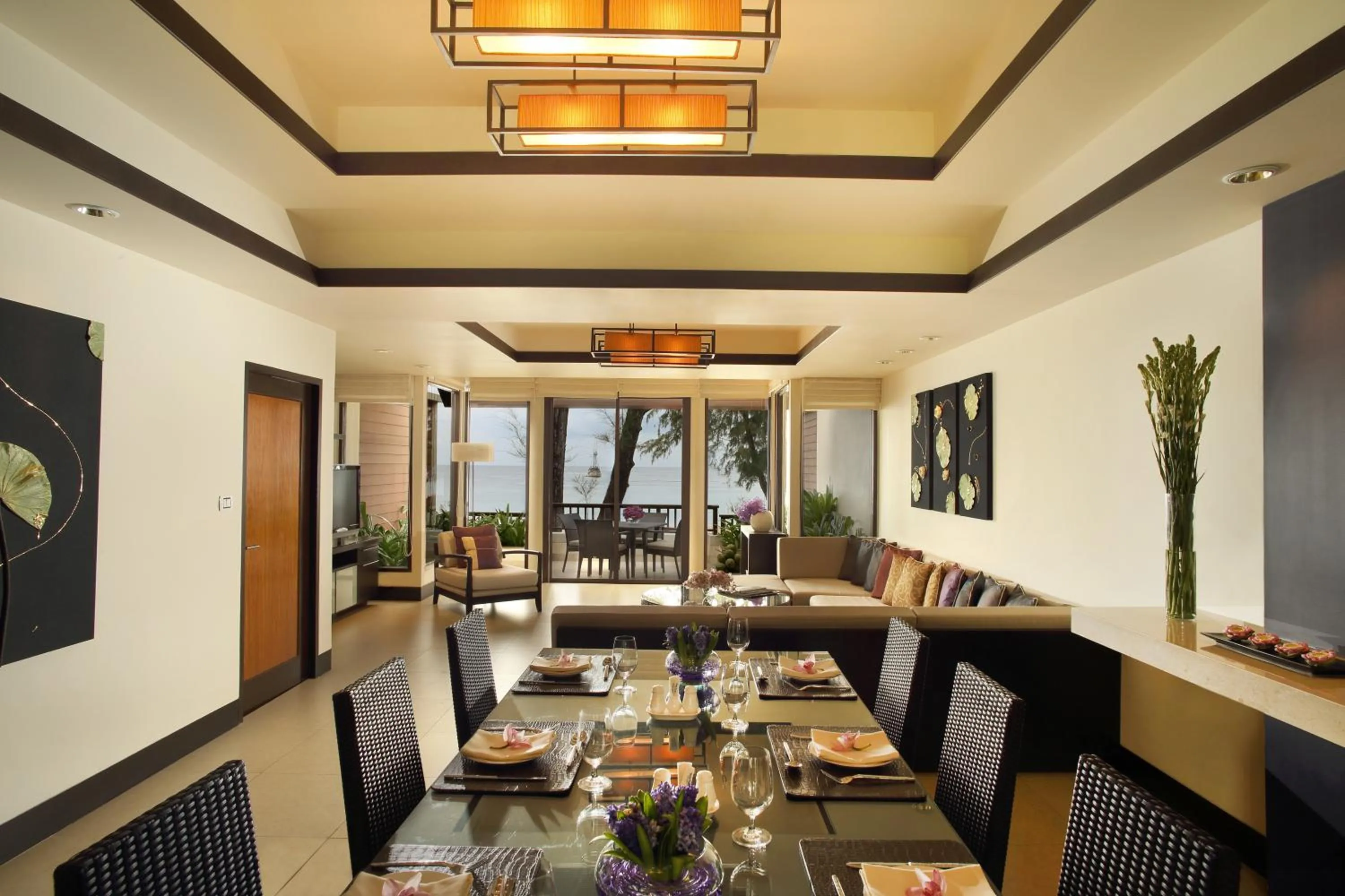 Living room in Dusit Thani Laguna Phuket