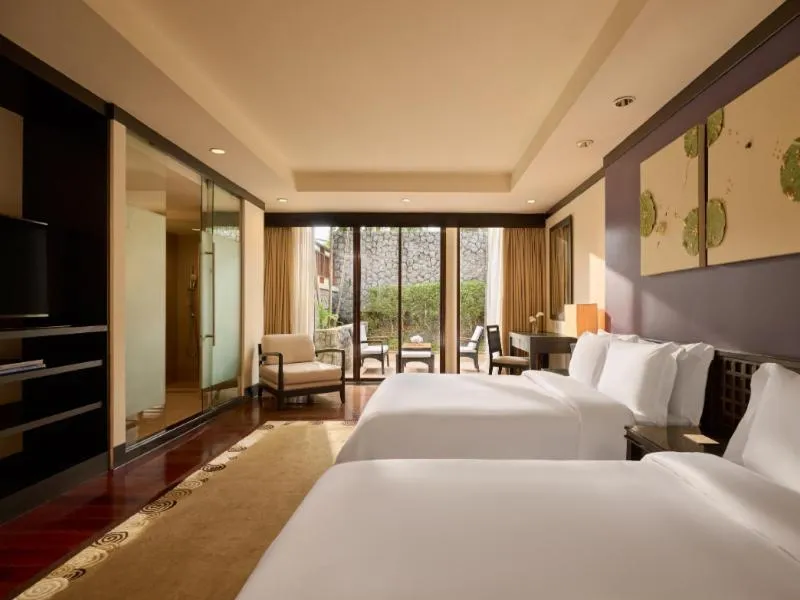 Bed in Dusit Thani Laguna Phuket