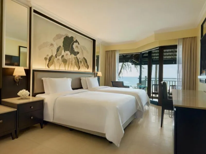 Bed in Dusit Thani Laguna Phuket