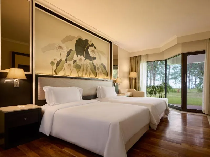 Bed in Dusit Thani Laguna Phuket