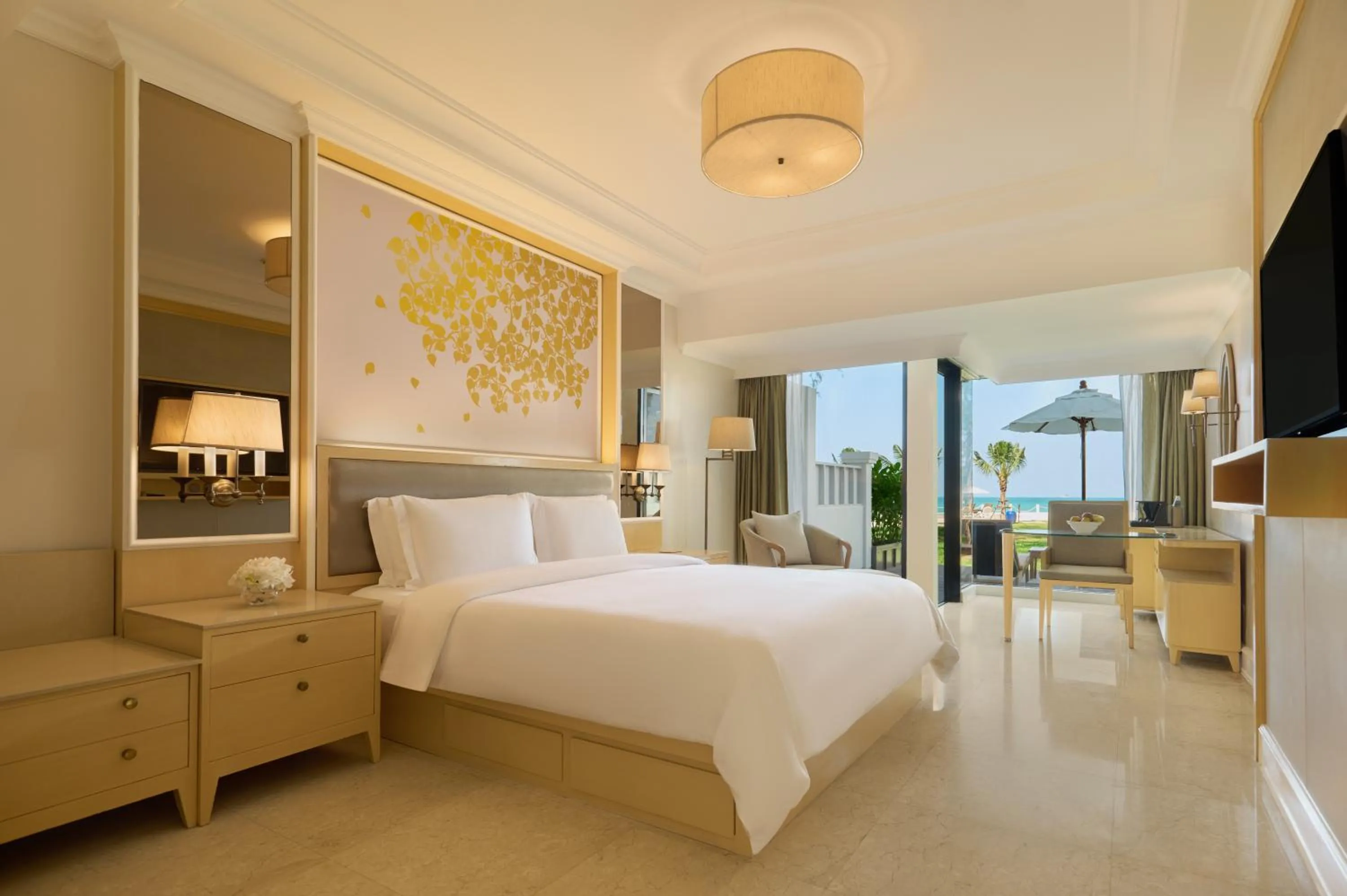 Bed in Dusit Thani Laguna Phuket
