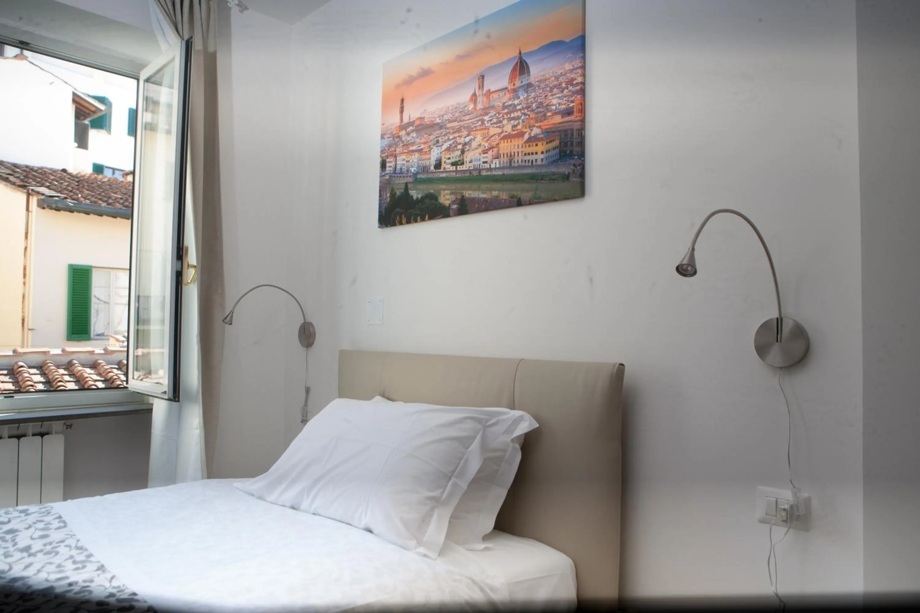 Bed in Le Tre Lune Suites