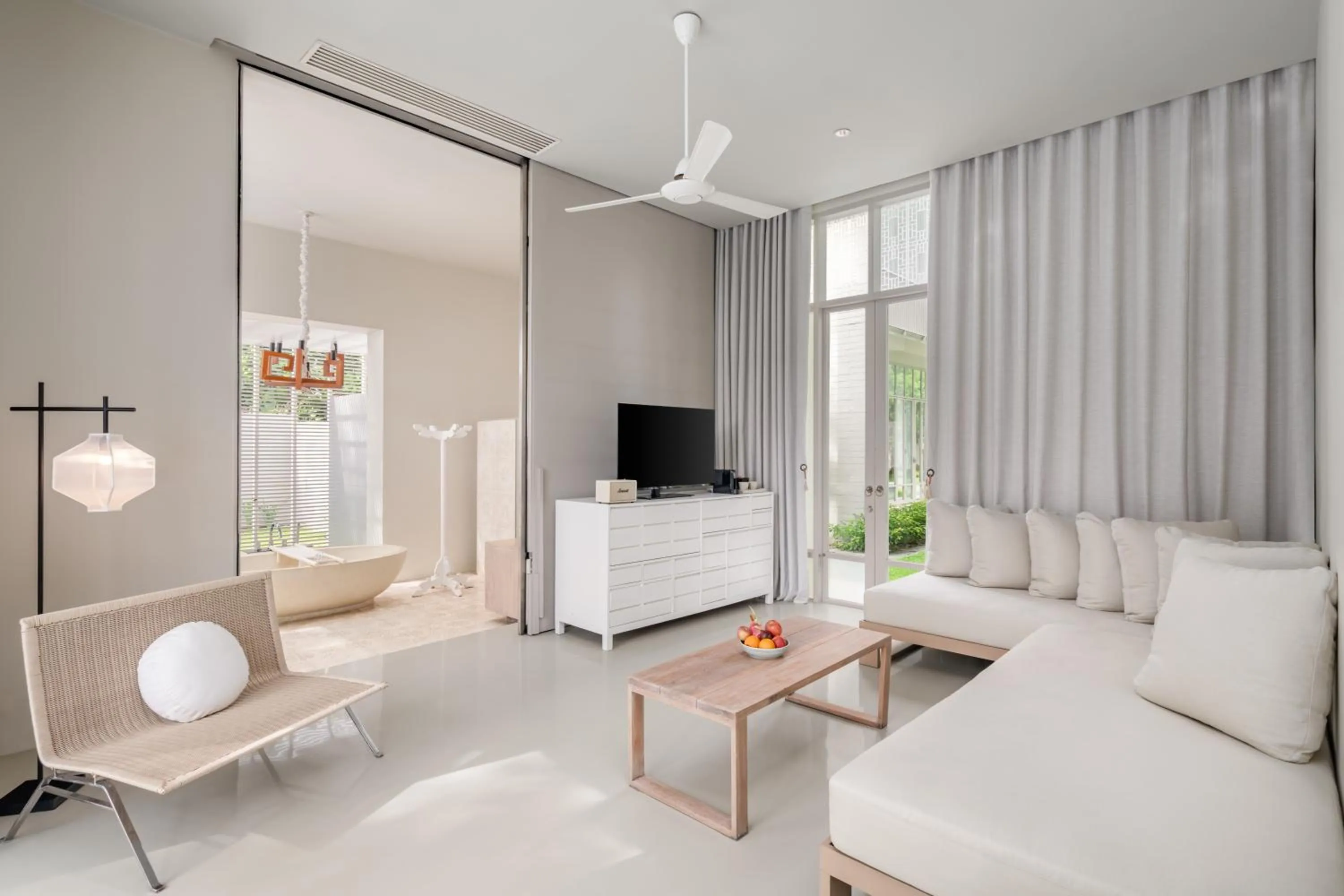 Living room in SALA Phuket Mai Khao Beach Resort