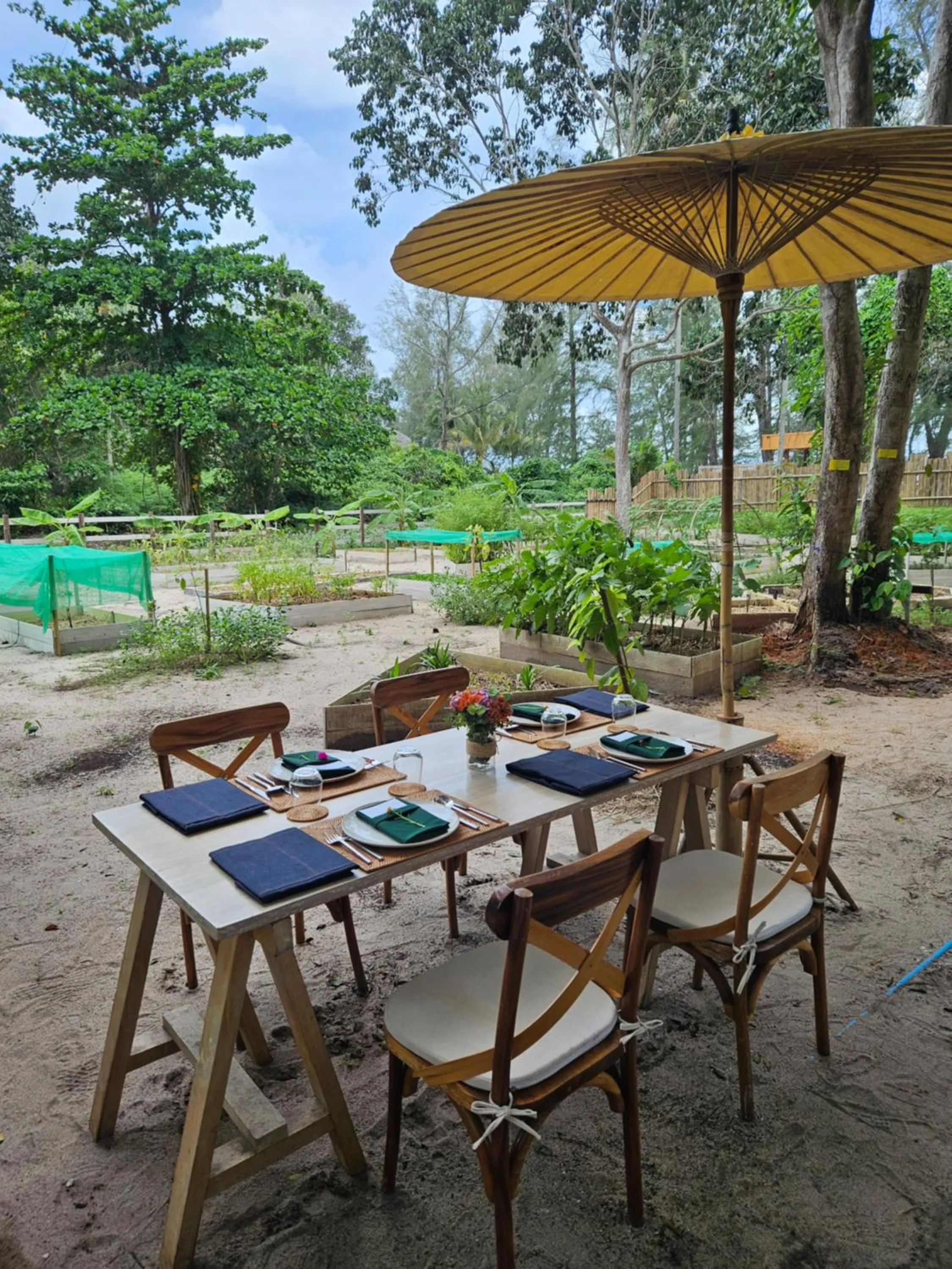 Dining area in SALA Phuket Mai Khao Beach Resort