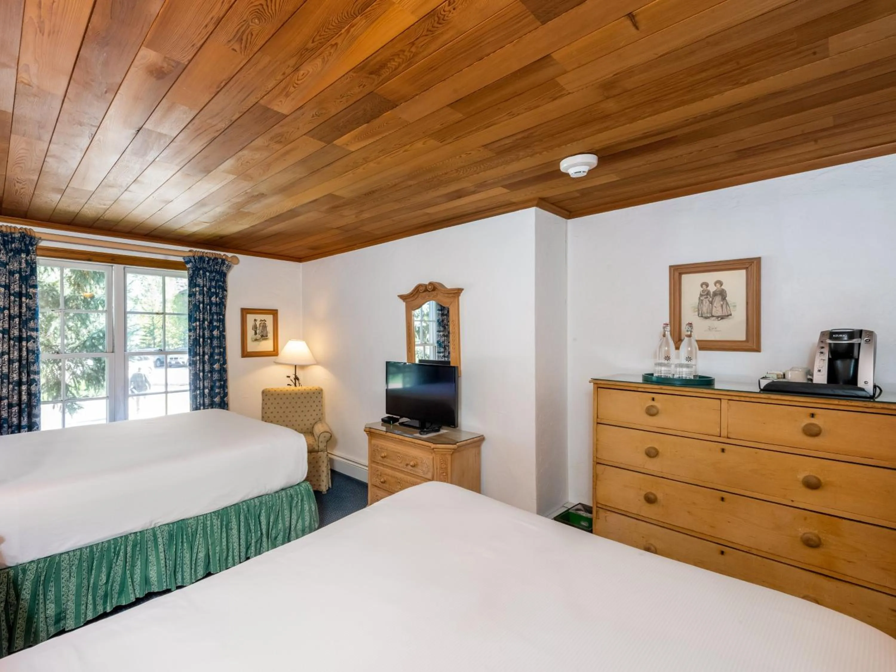 Bedroom, Bed in Christiania Lodge