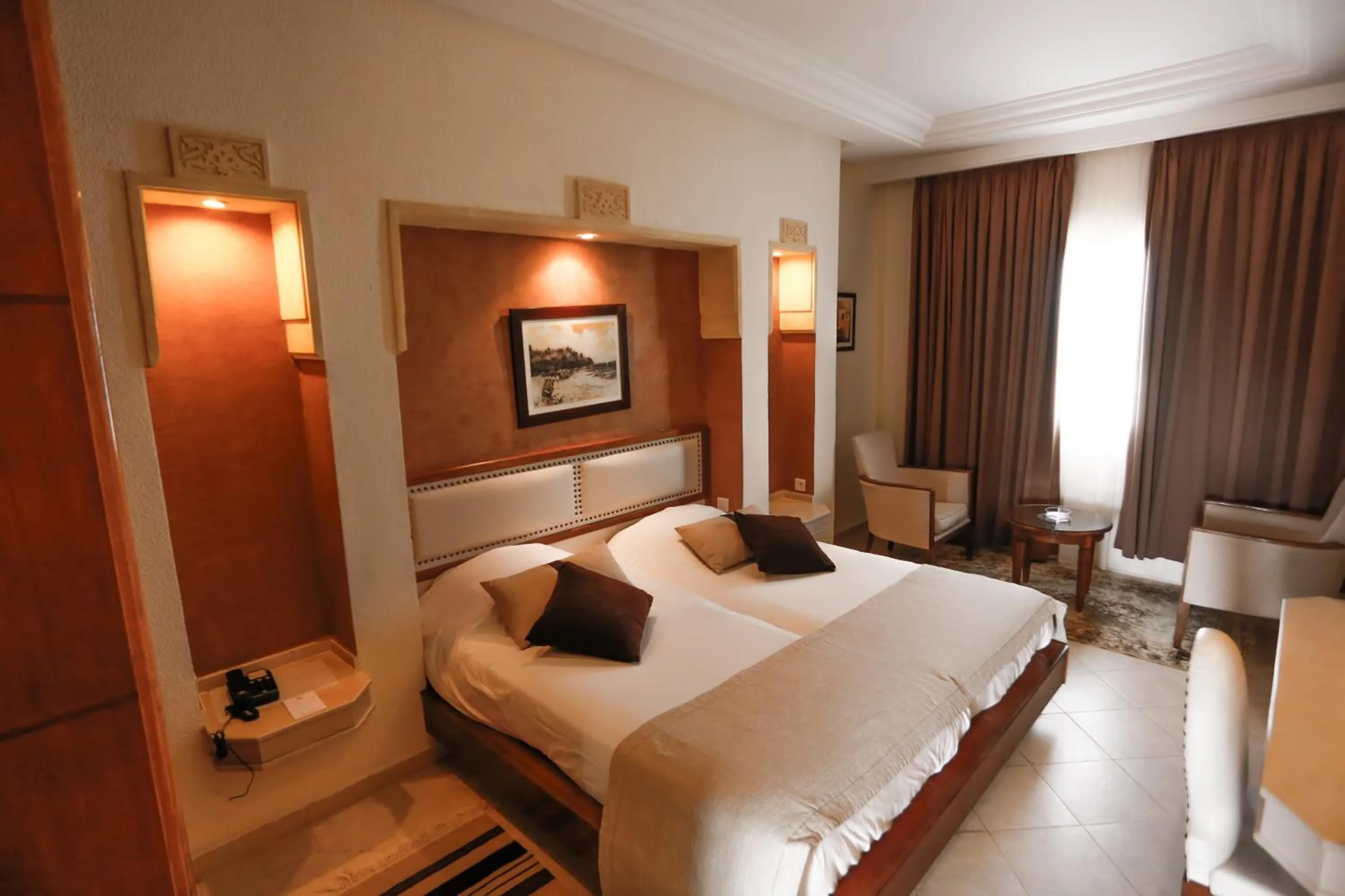 Bed in Telemaque Beach & Spa - Families and Couples Only