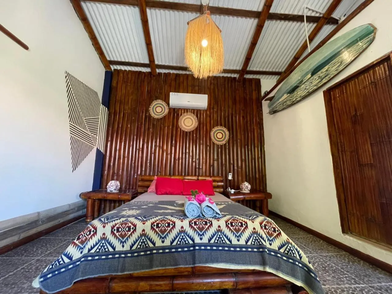 Bed in Un Dia Boutique Resort